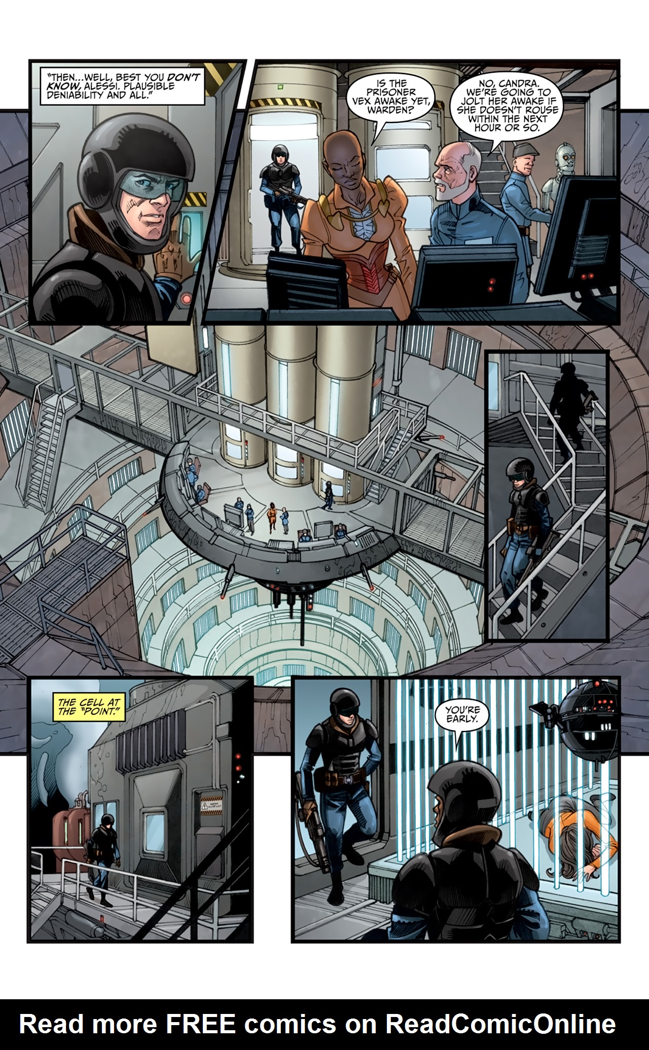 Read online Star Wars: Agent Of The Empire - Hard Targets comic -  Issue #3 - 16
