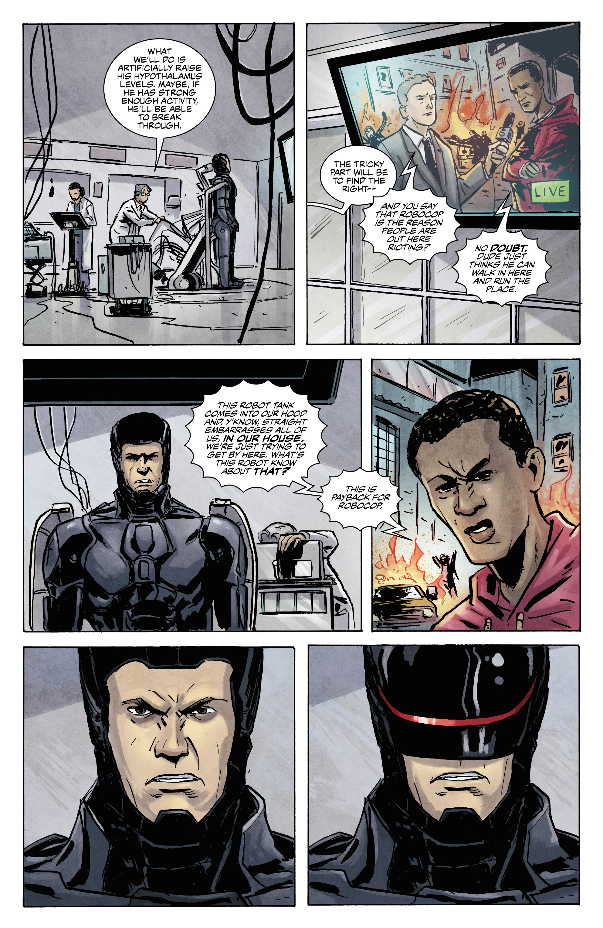 Read online RoboCop: The Human Element comic -  Issue # TPB - 87
