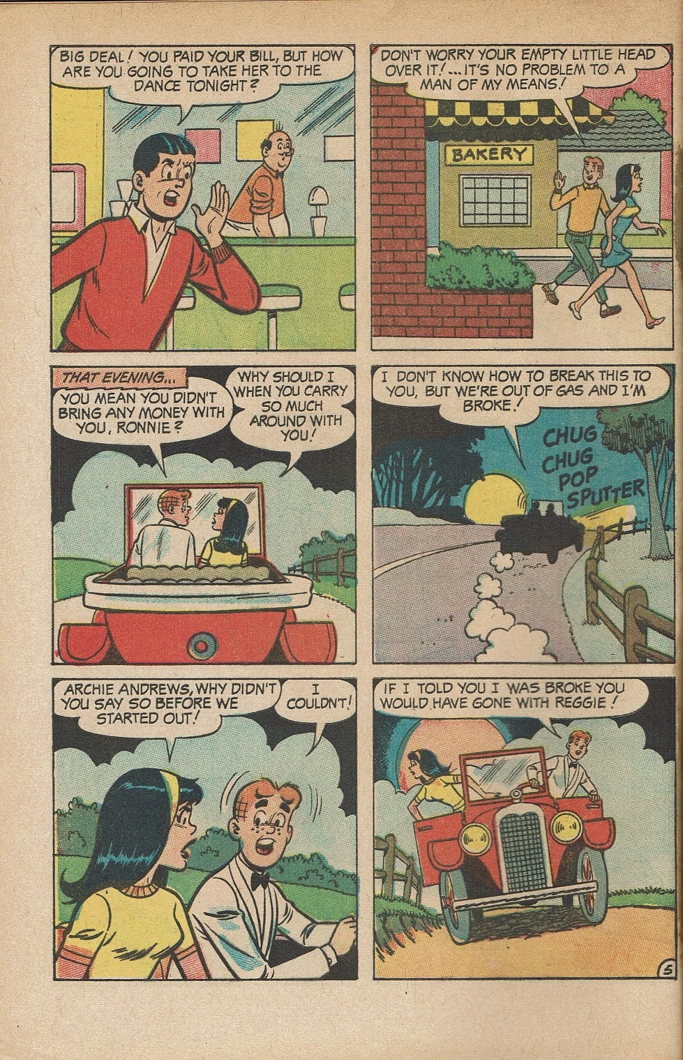 Read online Reggie and Me (1966) comic -  Issue #30 - 32