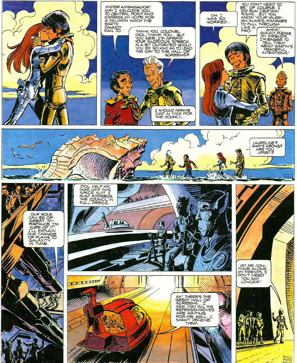 Read online Valerian and Laureline comic -  Issue #6 - 45