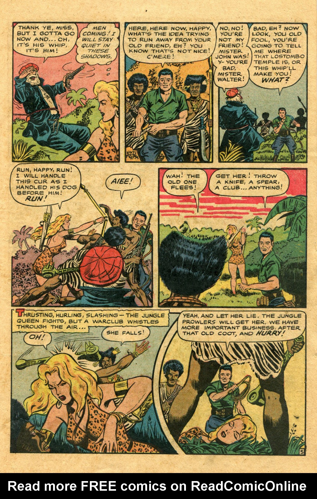 Read online Sheena, Queen of the Jungle (1942) comic -  Issue #9 - 7
