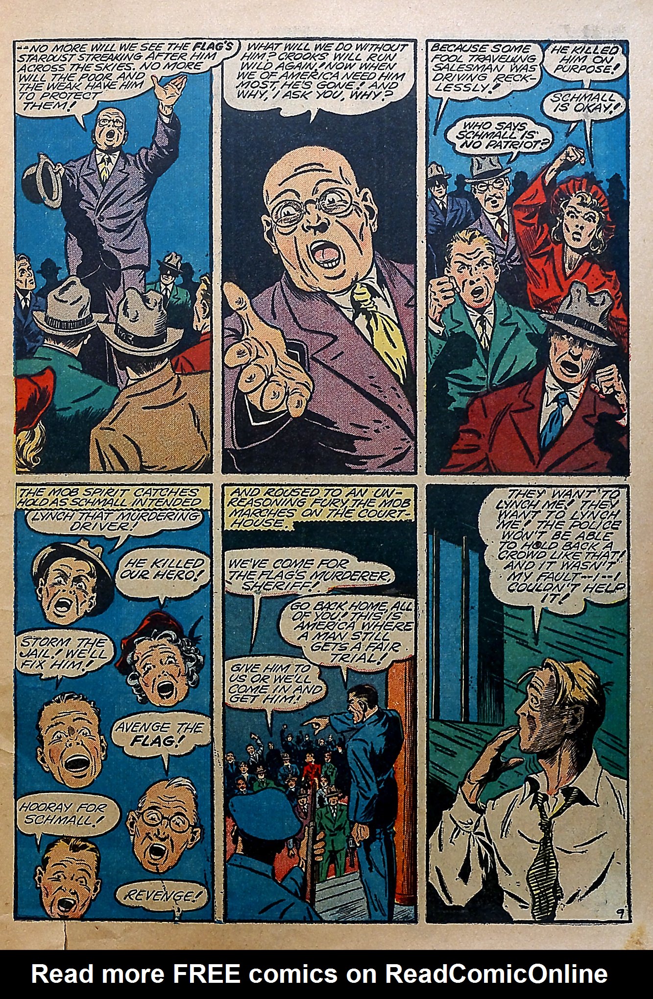 Read online Our Flag Comics comic -  Issue #5 - 6