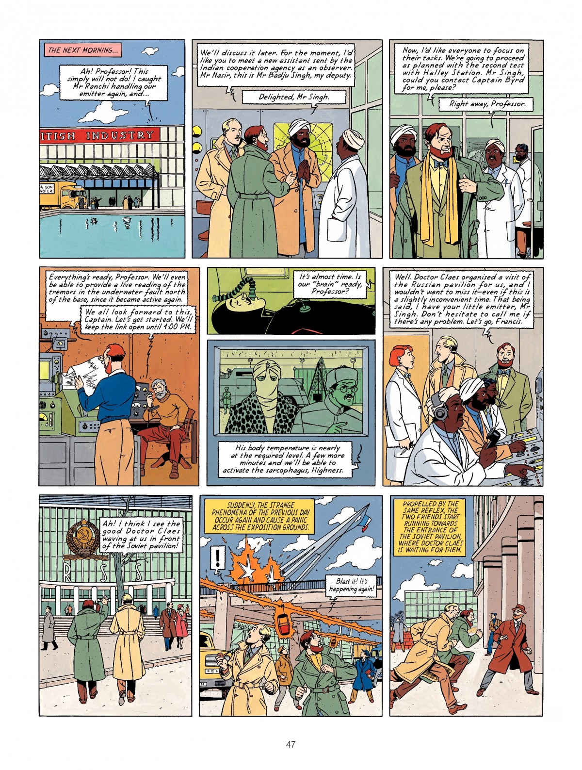 Read online Blake & Mortimer comic -  Issue #9 - 49