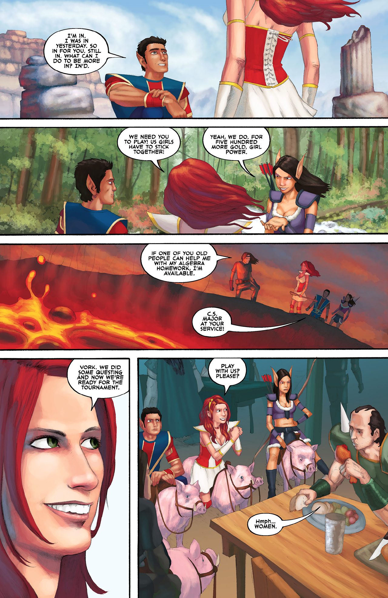 Read online The Guild comic -  Issue #3 - 21