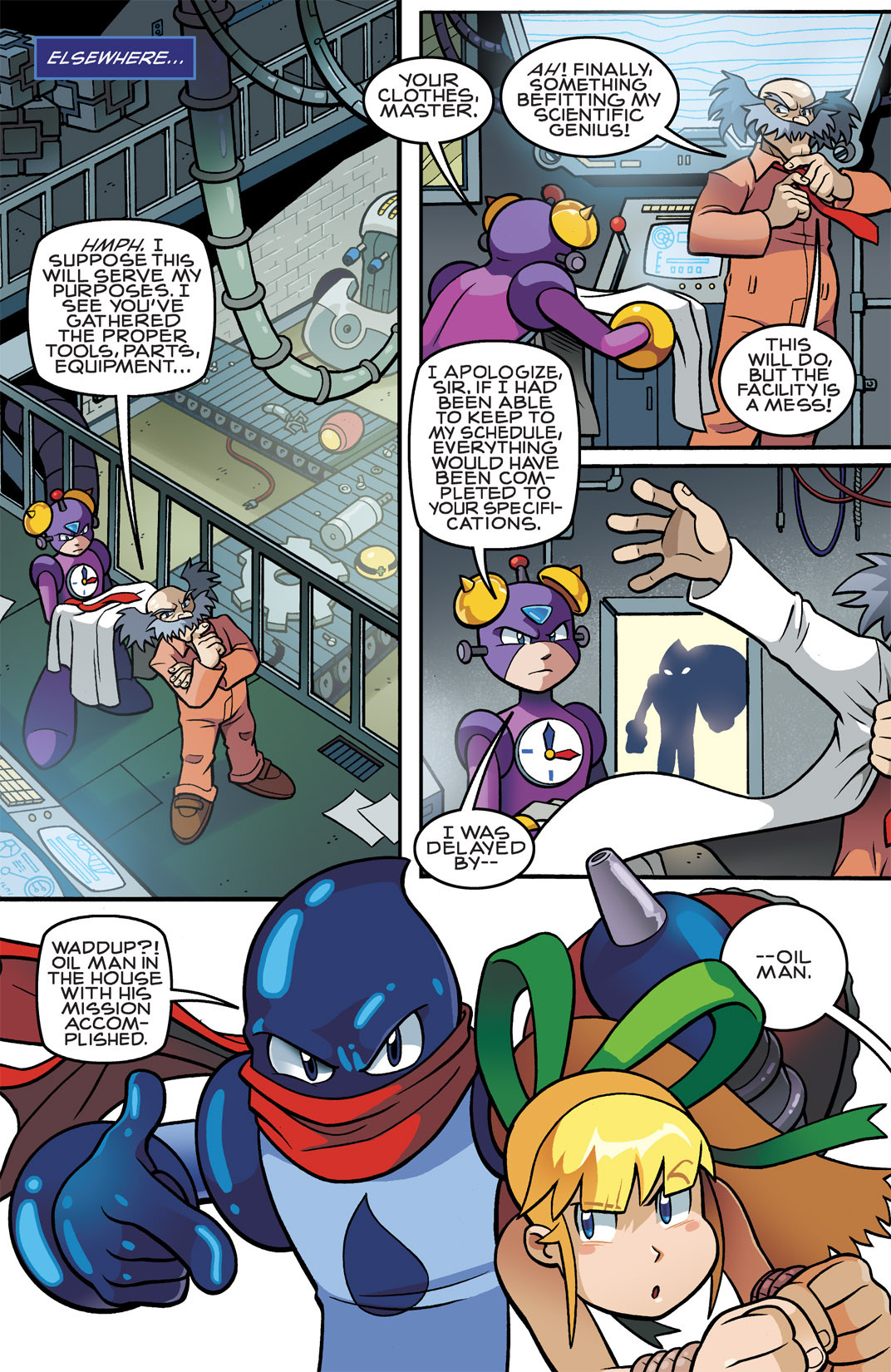 Read online Mega Man comic -  Issue # _TPB 2 - 38
