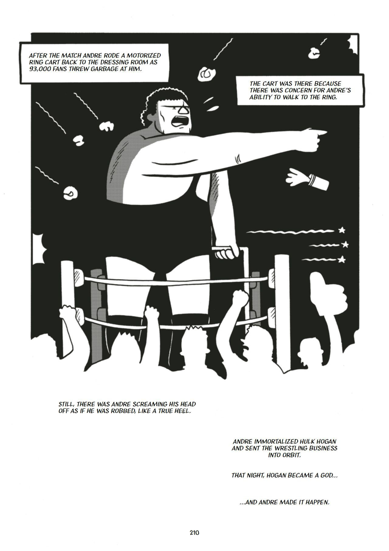Read online Andre the Giant: Life and Legend comic -  Issue #1 - 210