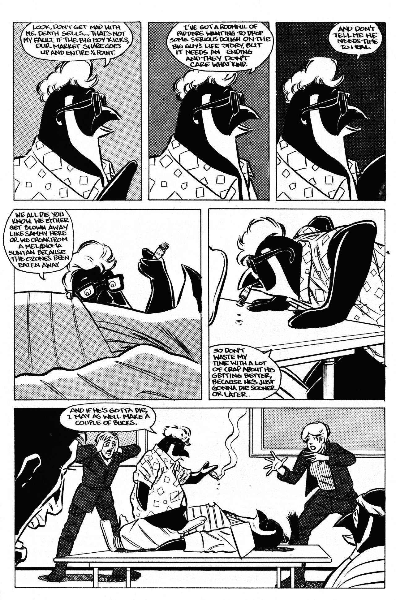 Read online Samurai Penguin comic -  Issue #6 - 13