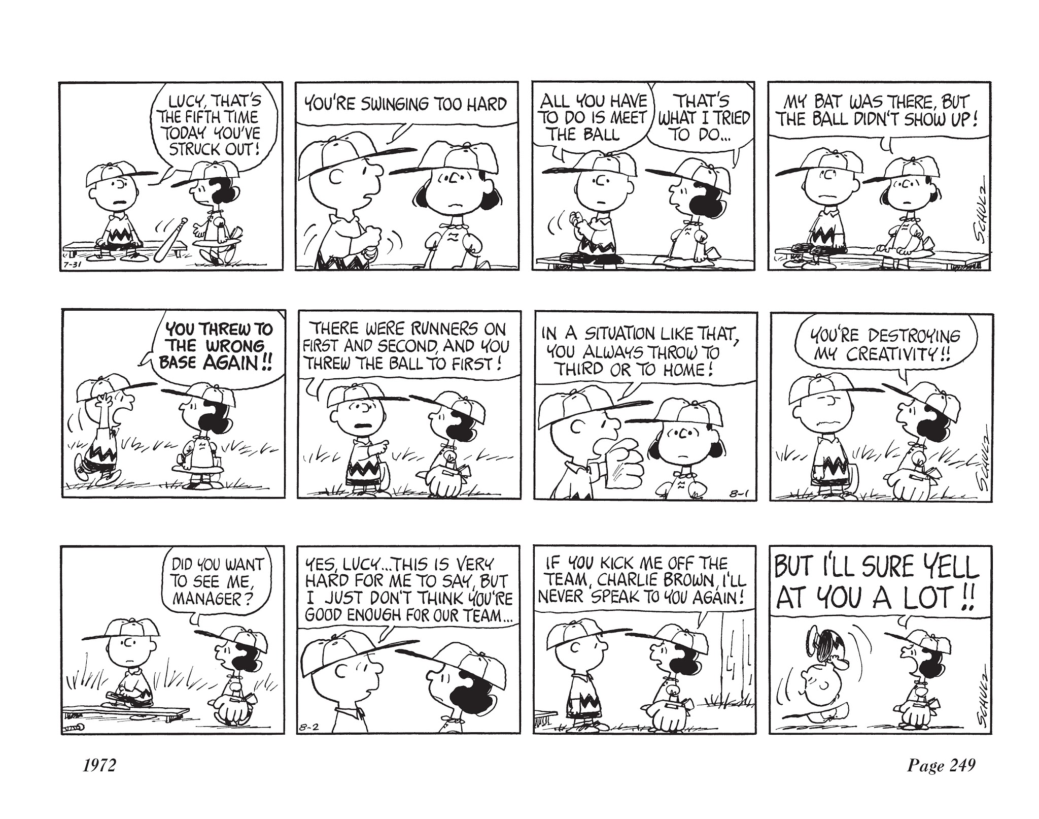 Read online The Complete Peanuts comic -  Issue # TPB 11 - 264