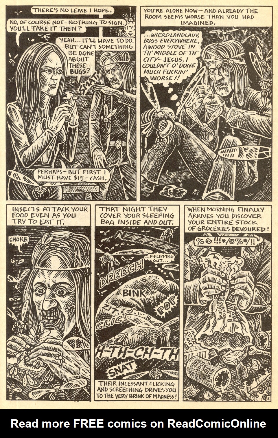 Read online Insect Fear comic -  Issue #3 - 30