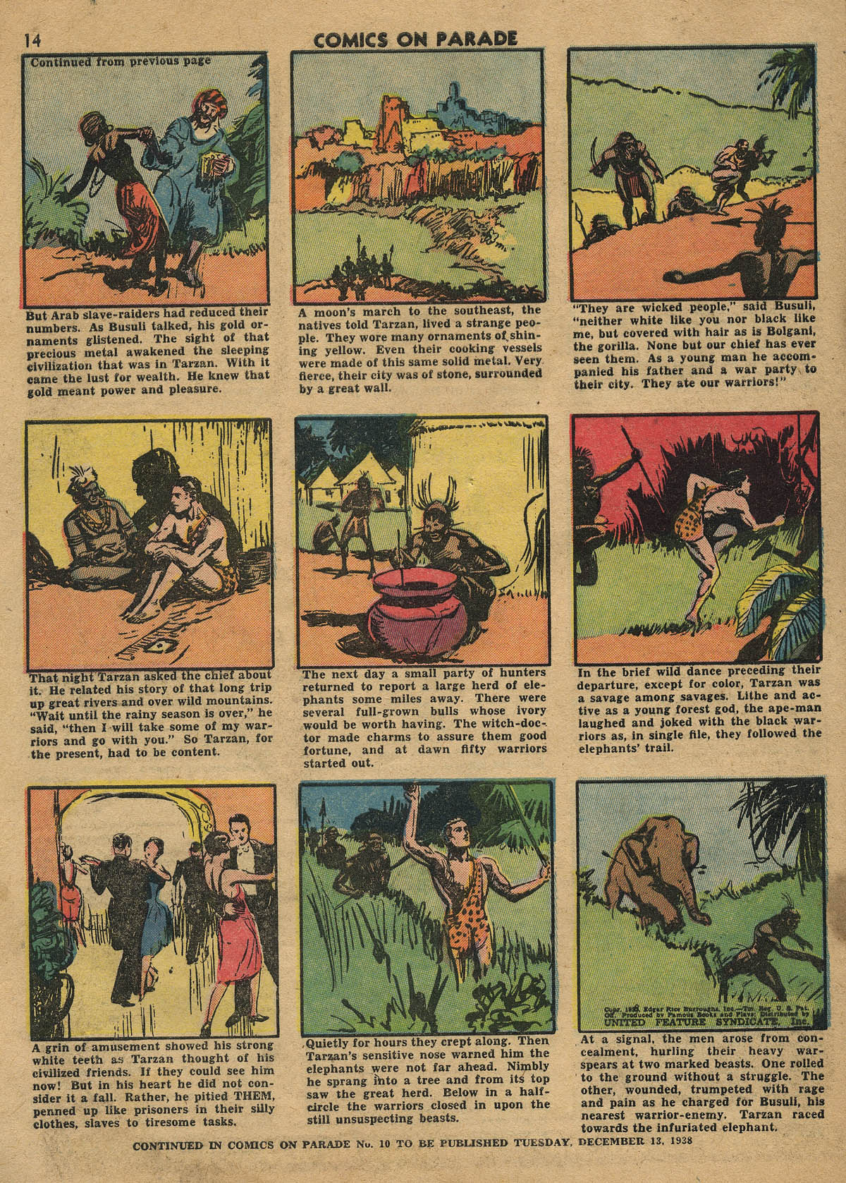 Read online Comics on Parade comic -  Issue #9 - 16