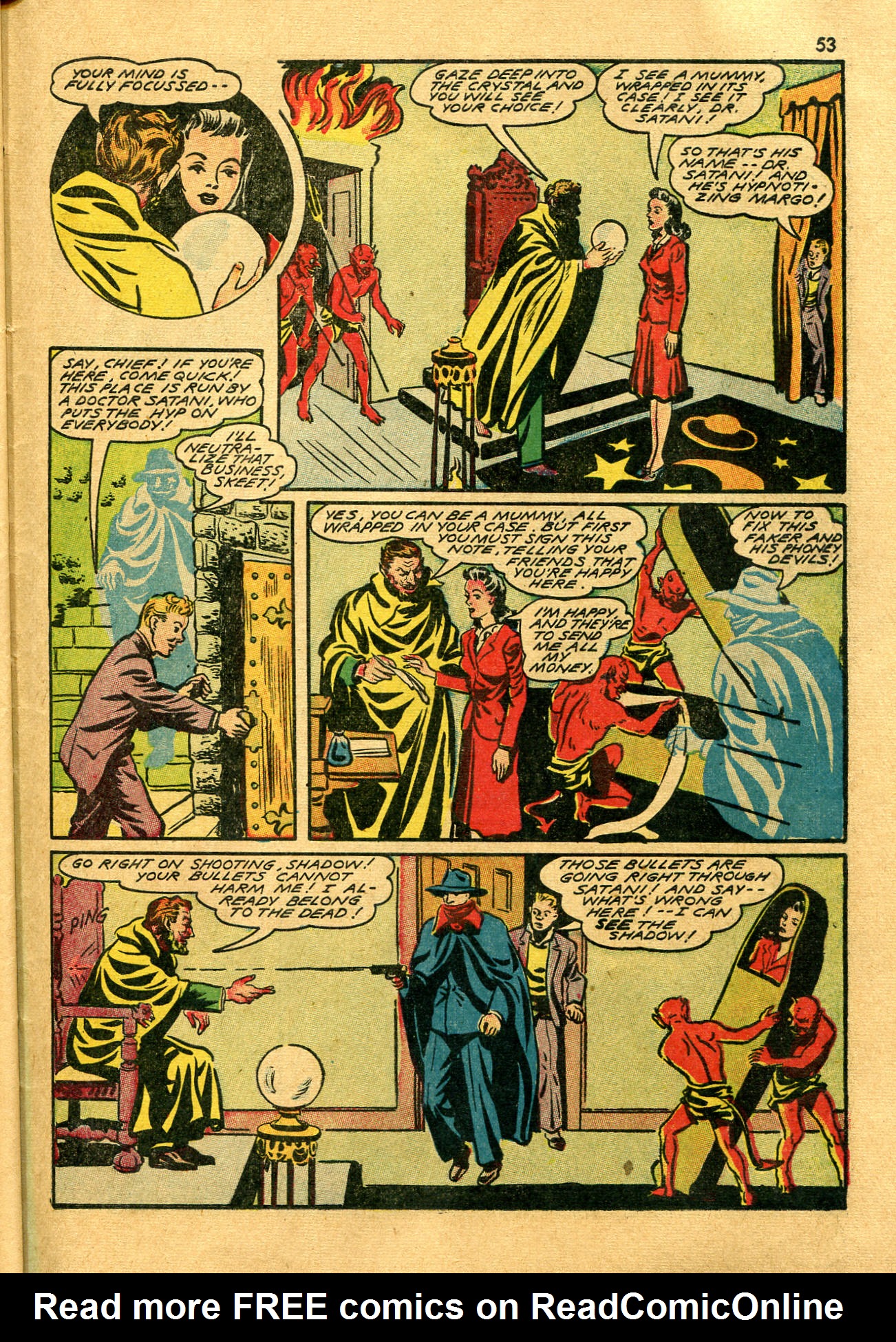 Read online Shadow Comics comic -  Issue #22 - 53