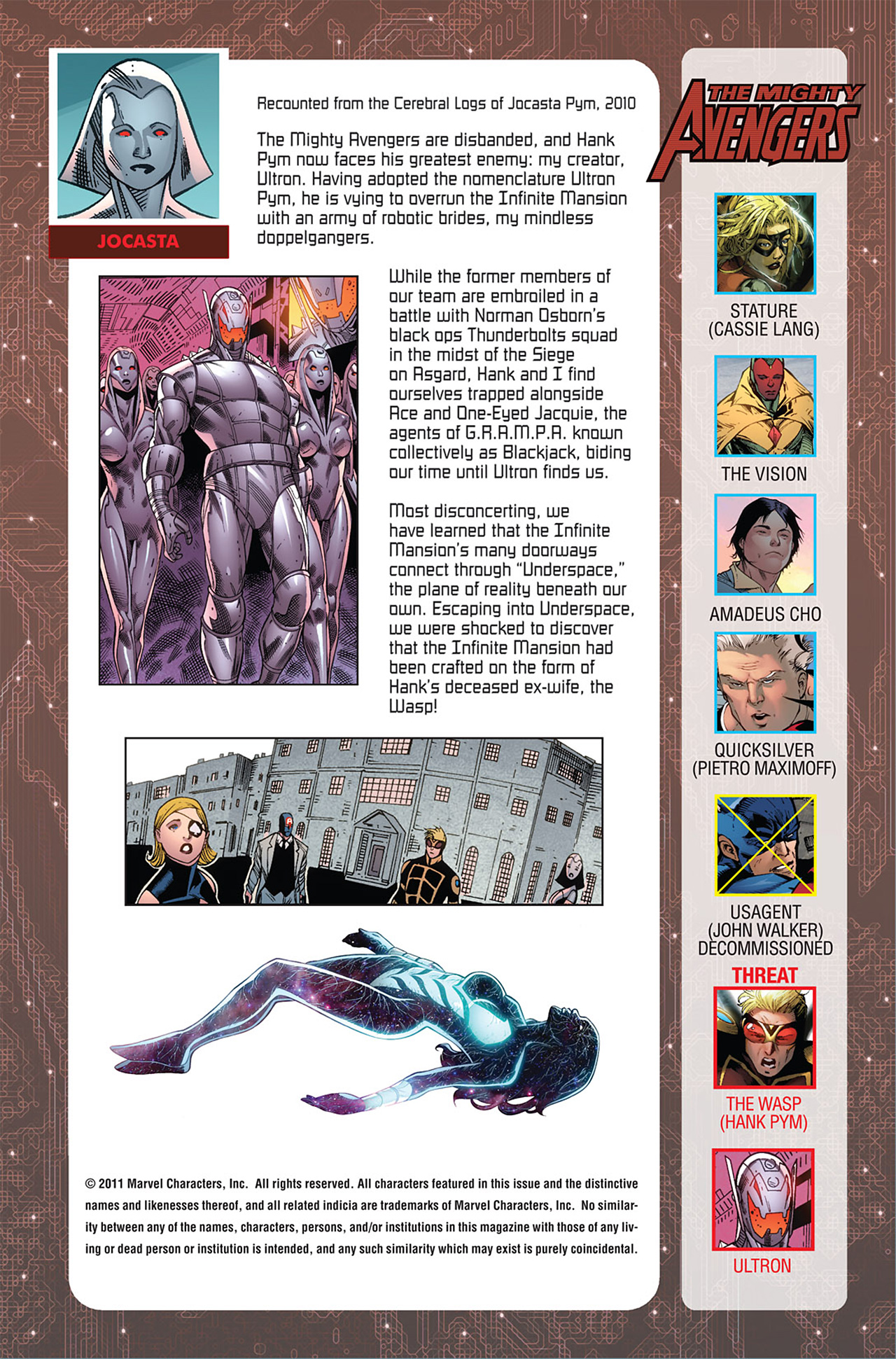 Read online The Mighty Avengers comic -  Issue #36 - 2
