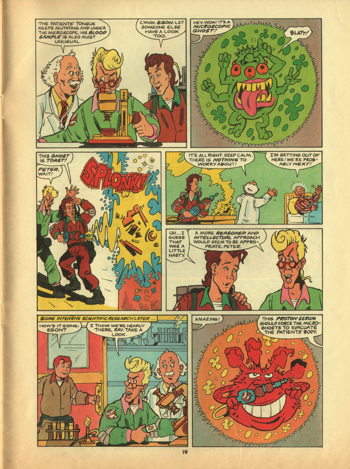 Read online The Real Ghostbusters comic -  Issue #24 - 19
