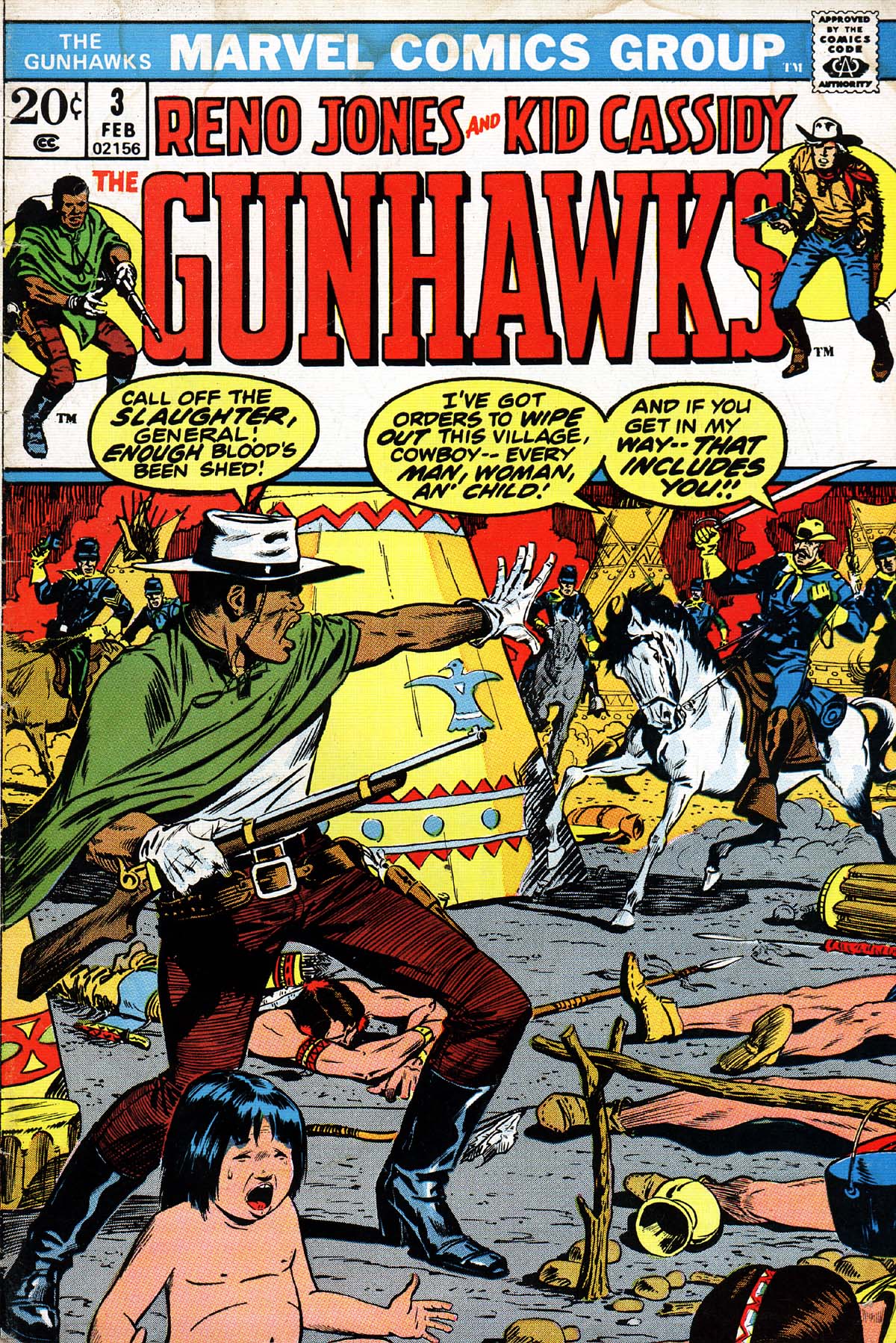 Read online Gunhawks comic -  Issue #3 - 1