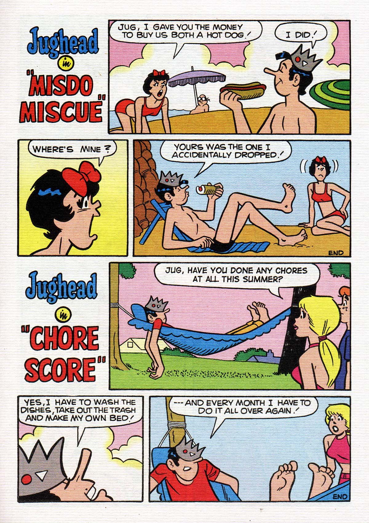 Read online Jughead's Double Digest Magazine comic -  Issue #105 - 132