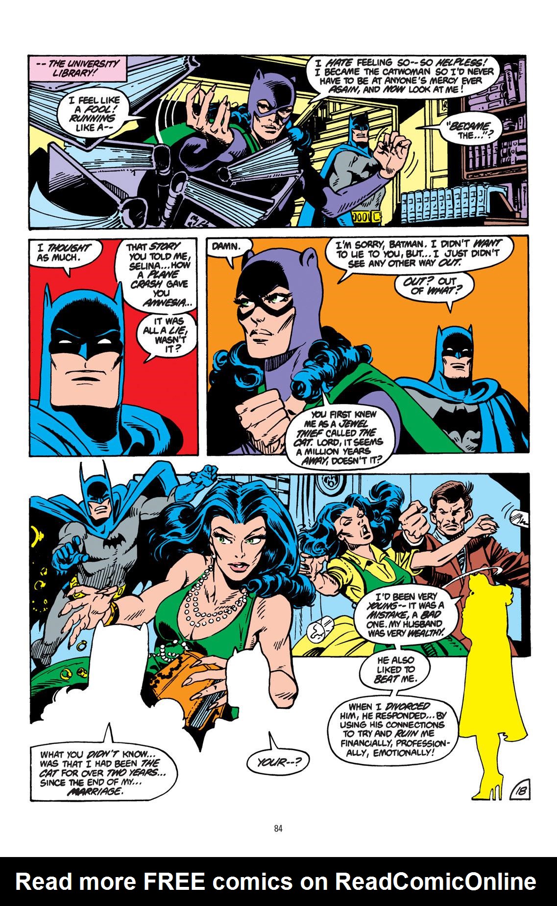 Read online Batman: The Bat and the Cat: 80 Years of Romance comic -  Issue # TPB (Part 1) - 86