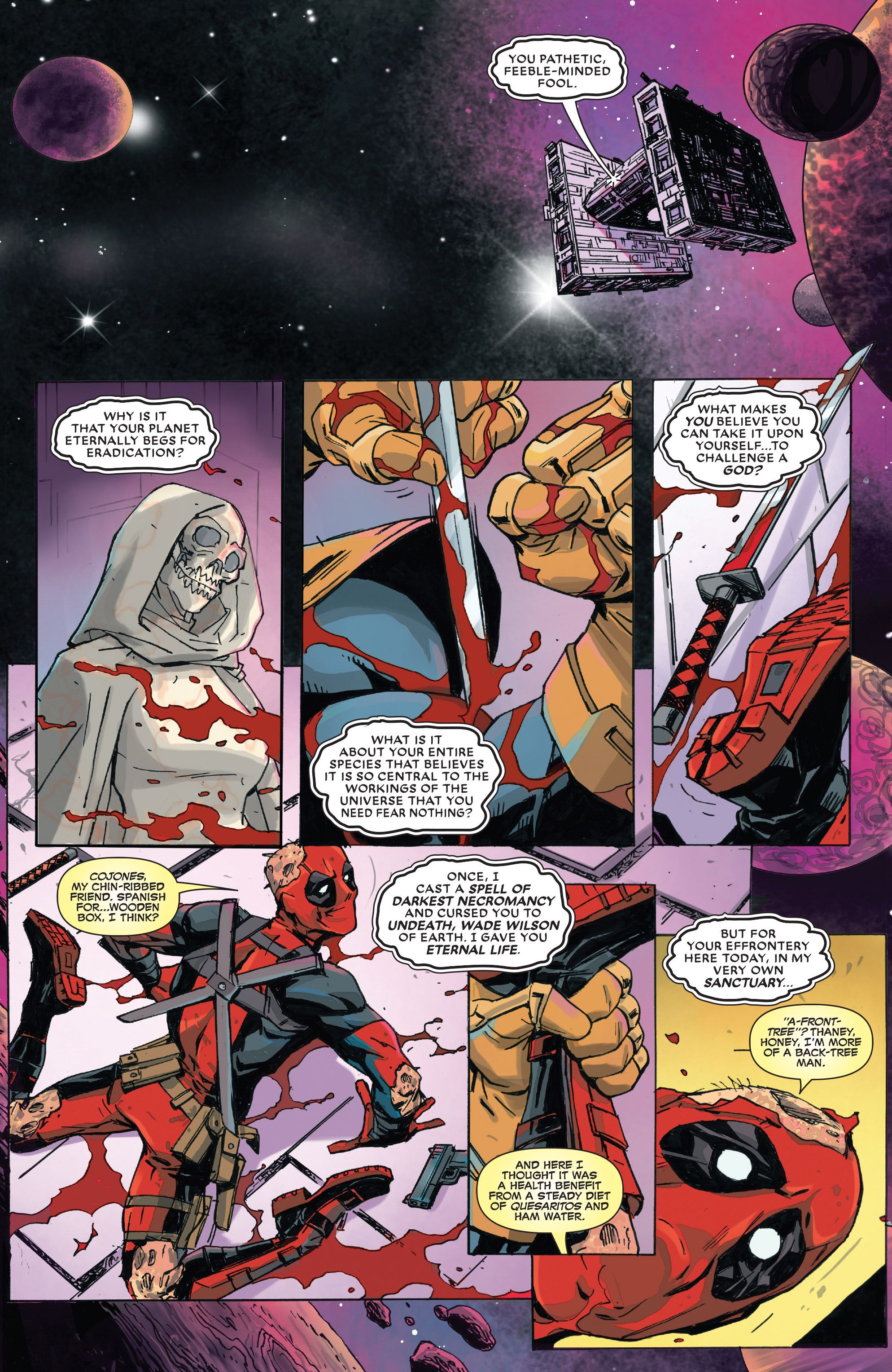 Read online Deadpool vs. Thanos comic -  Issue #1 - 3