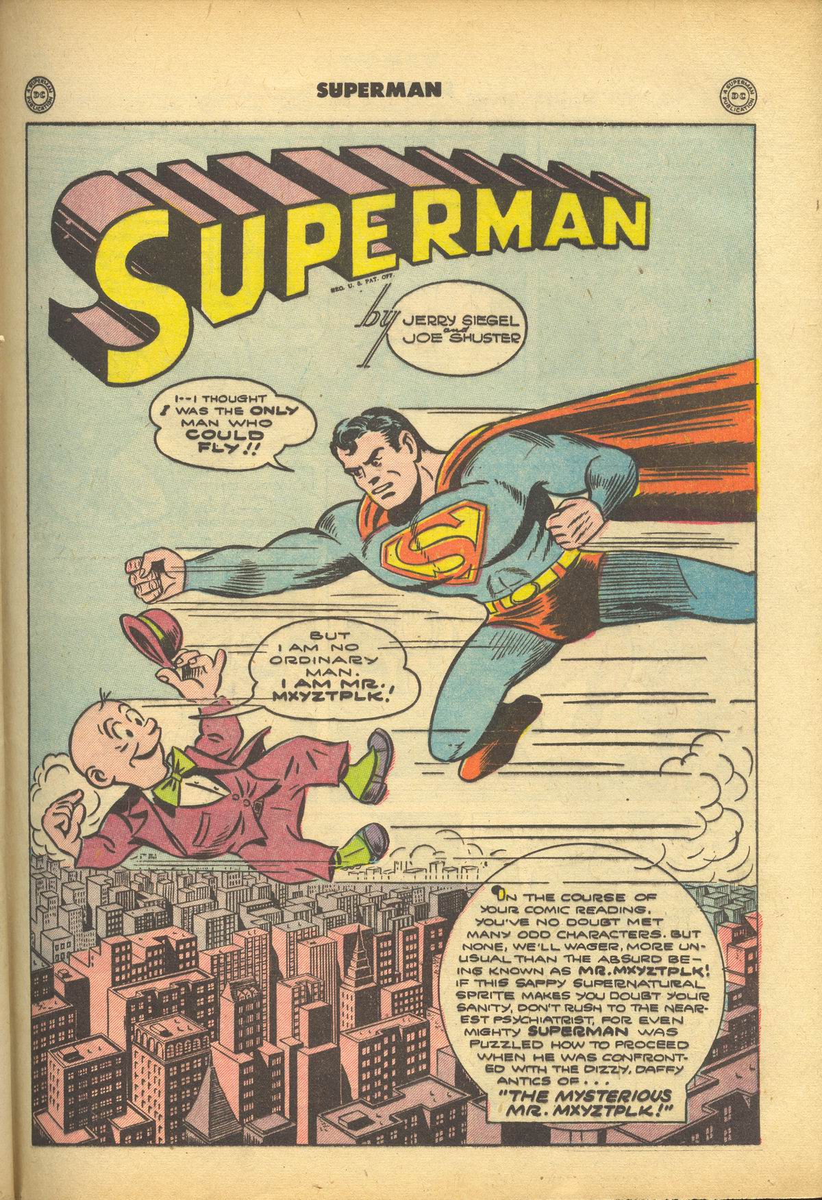 Read online Superman (1939) comic -  Issue #30 - 37