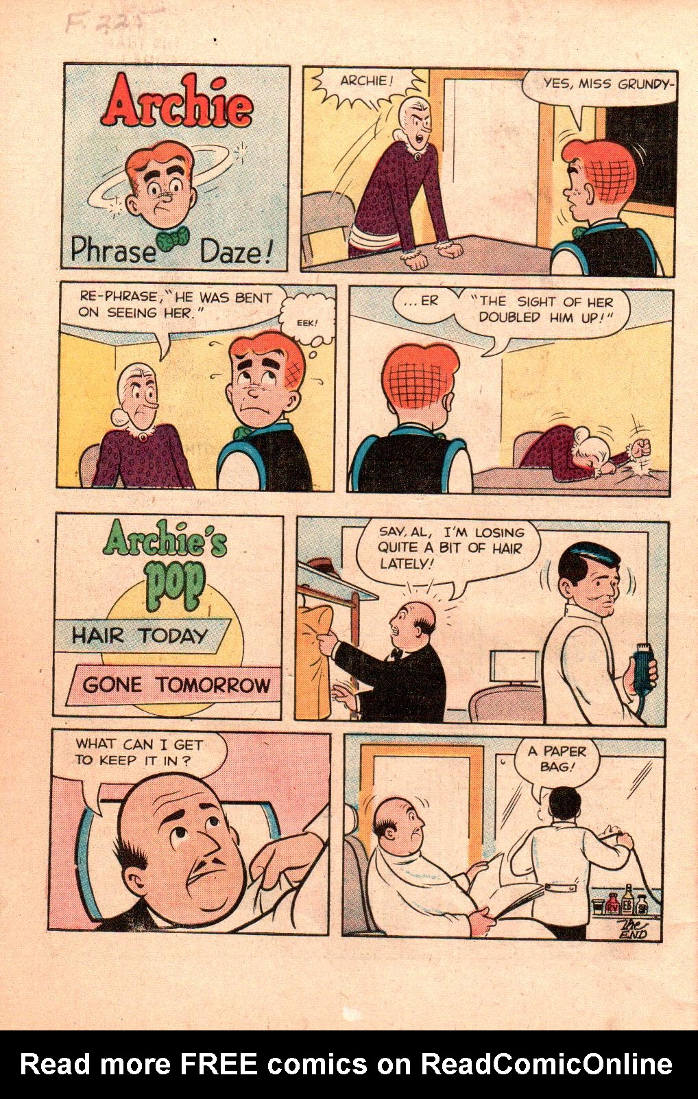Read online Archie's Joke Book Magazine comic -  Issue #47 - 34