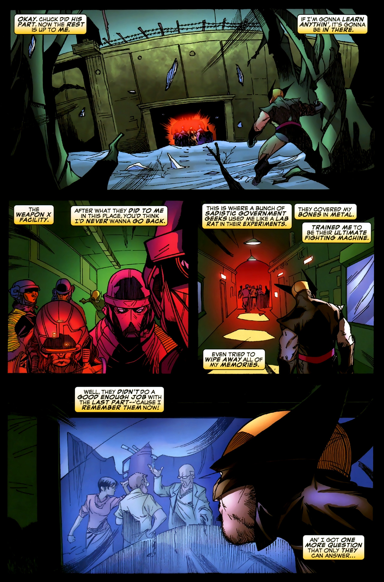 Read online Weapon X: First Class comic -  Issue #3 - 8