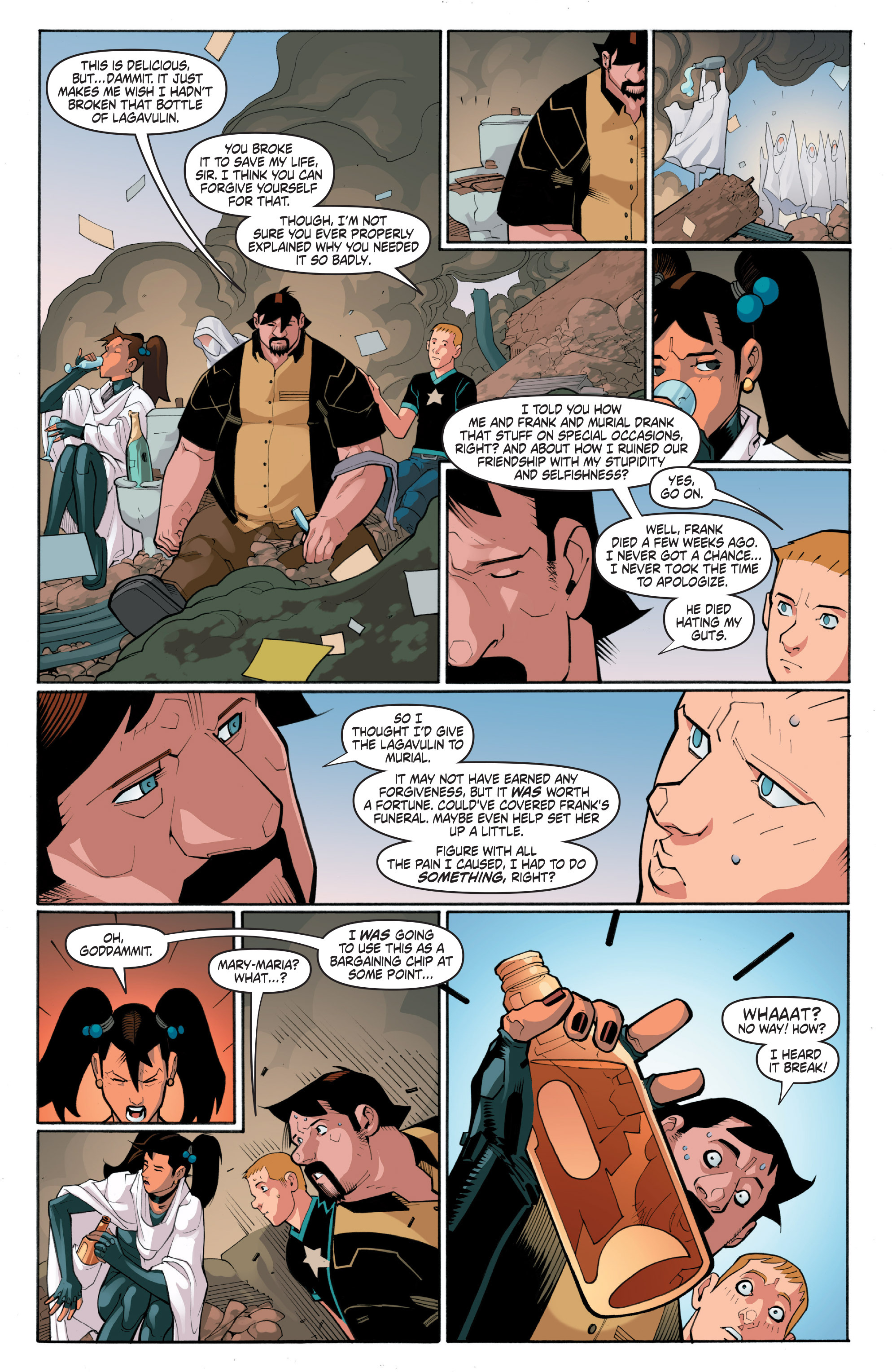 Read online A&A: The Adventures of Archer & Armstrong comic -  Issue #4 - 20