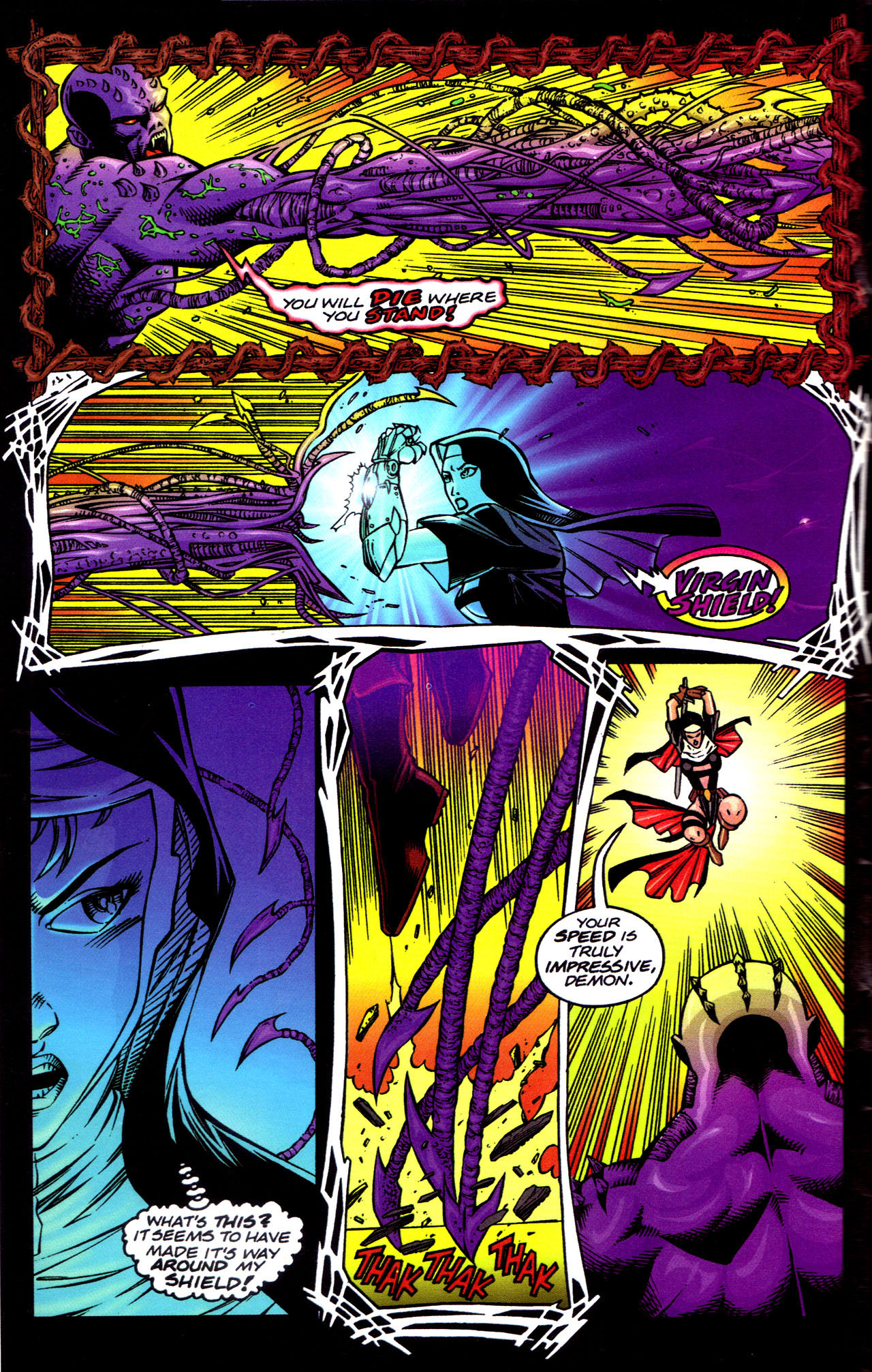 Read online Razor / Warrior Nun Areala - Faith comic -  Issue # Full - 9