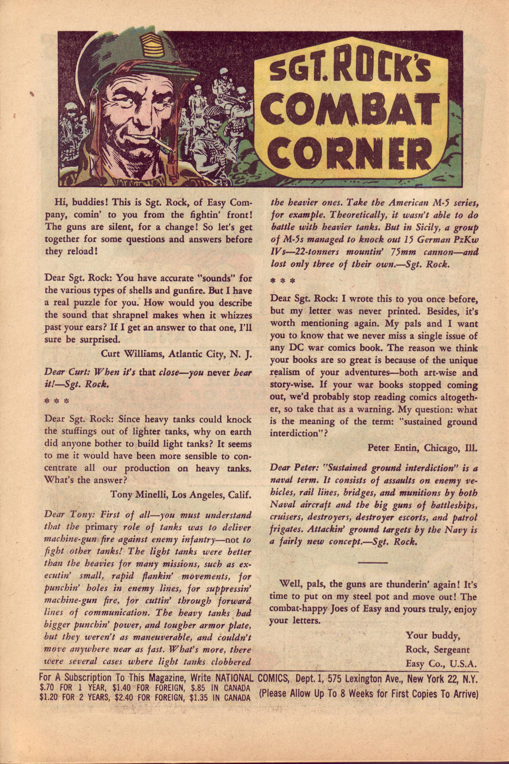 Read online Star Spangled War Stories (1952) comic -  Issue #110 - 22