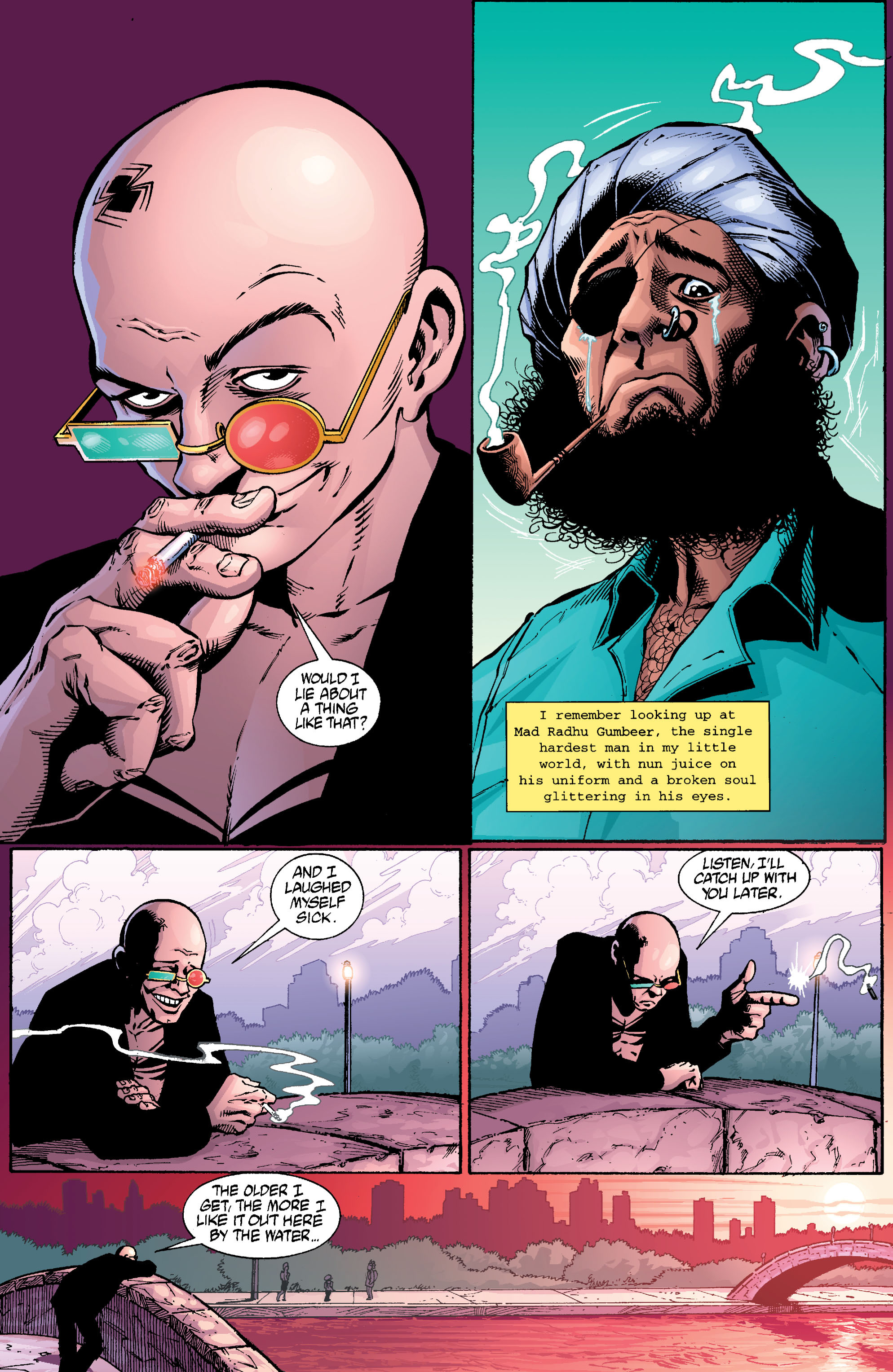 Read online Transmetropolitan comic -  Issue #25 - 14