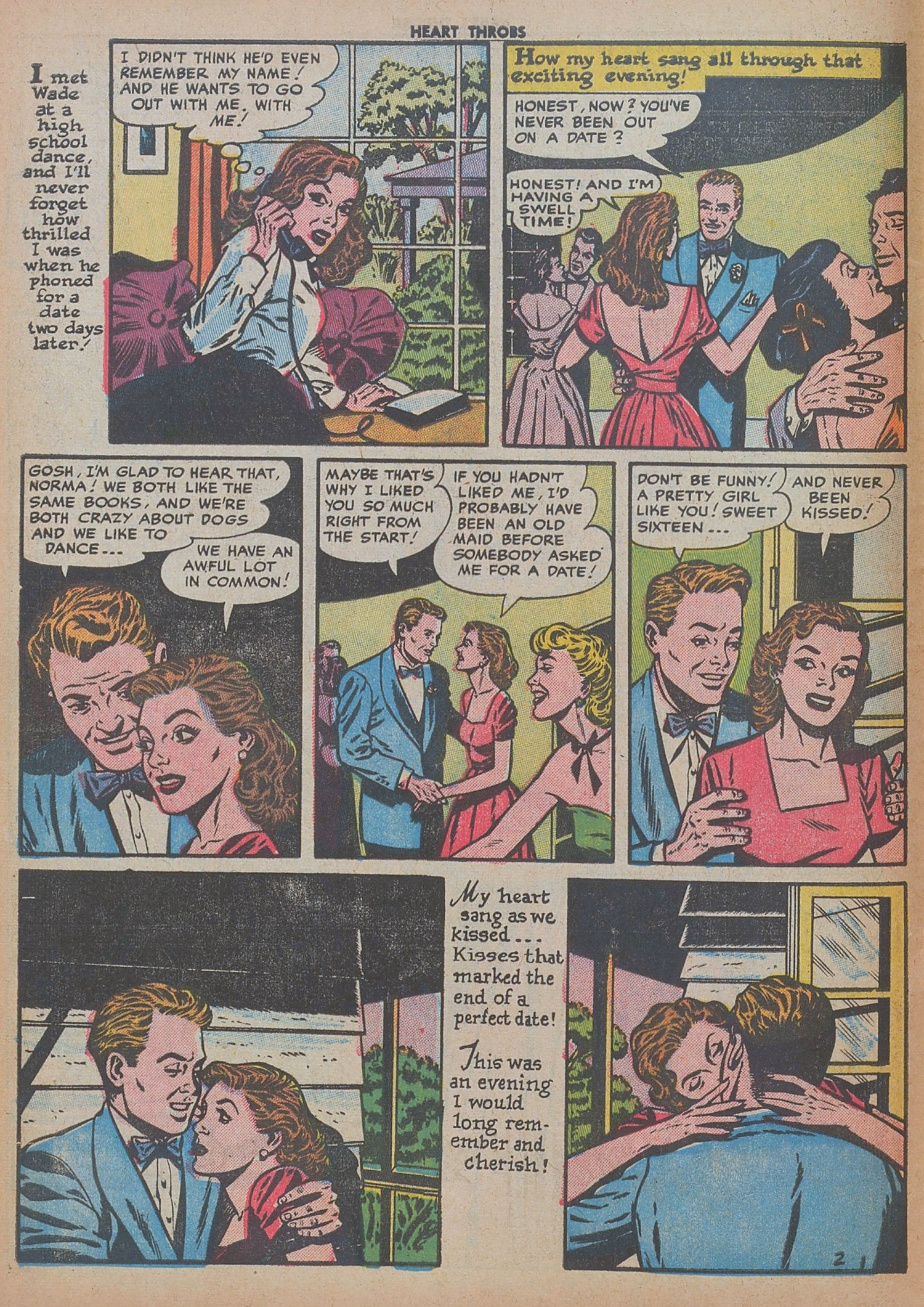 Read online Heart Throbs comic -  Issue #35 - 4