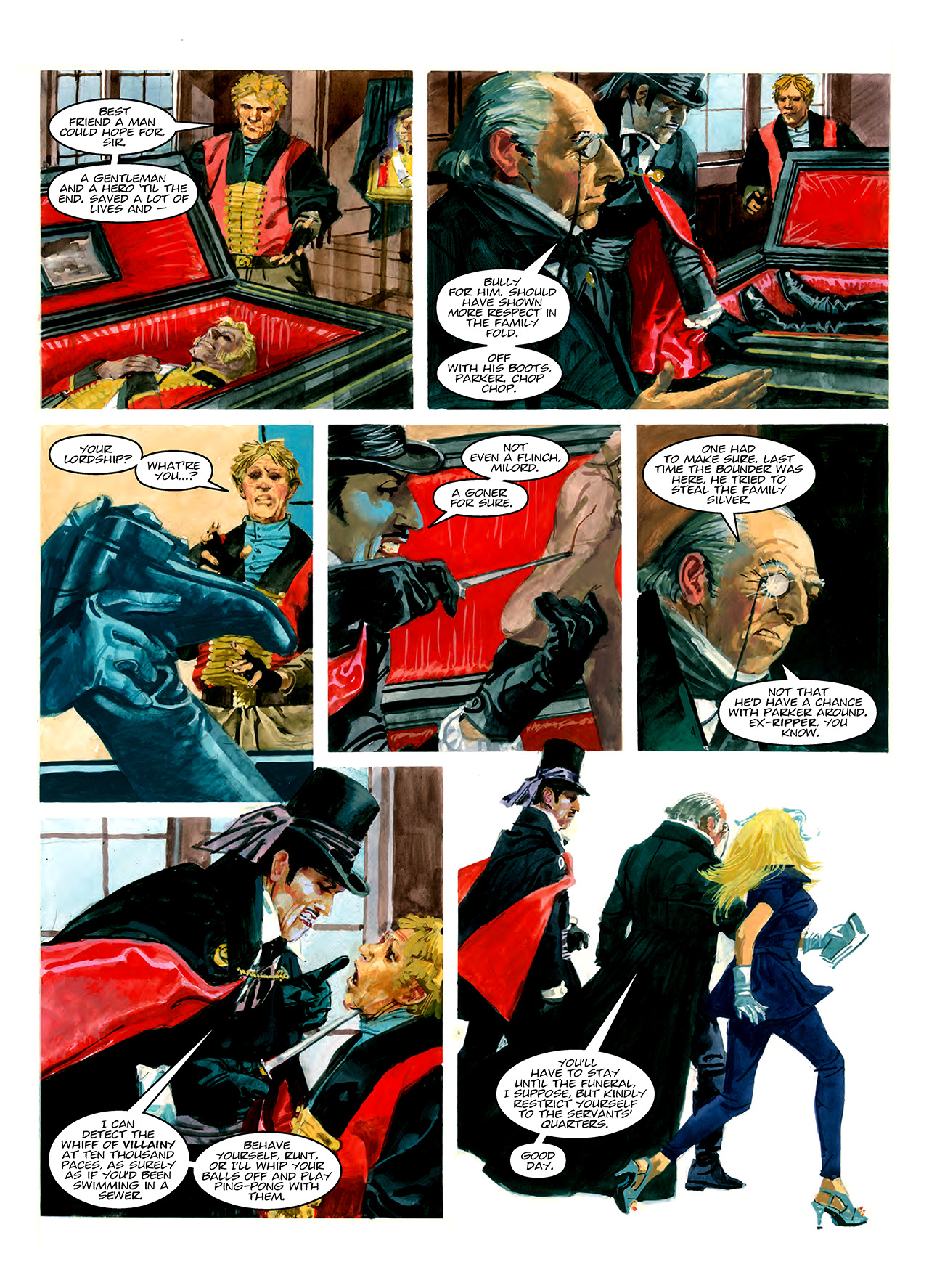 Read online Nikolai Dante comic -  Issue # TPB 11 - 141