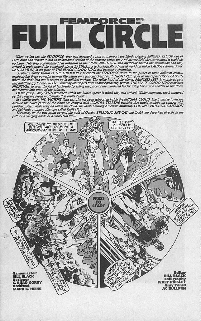 Read online Femforce comic -  Issue #100 - 3