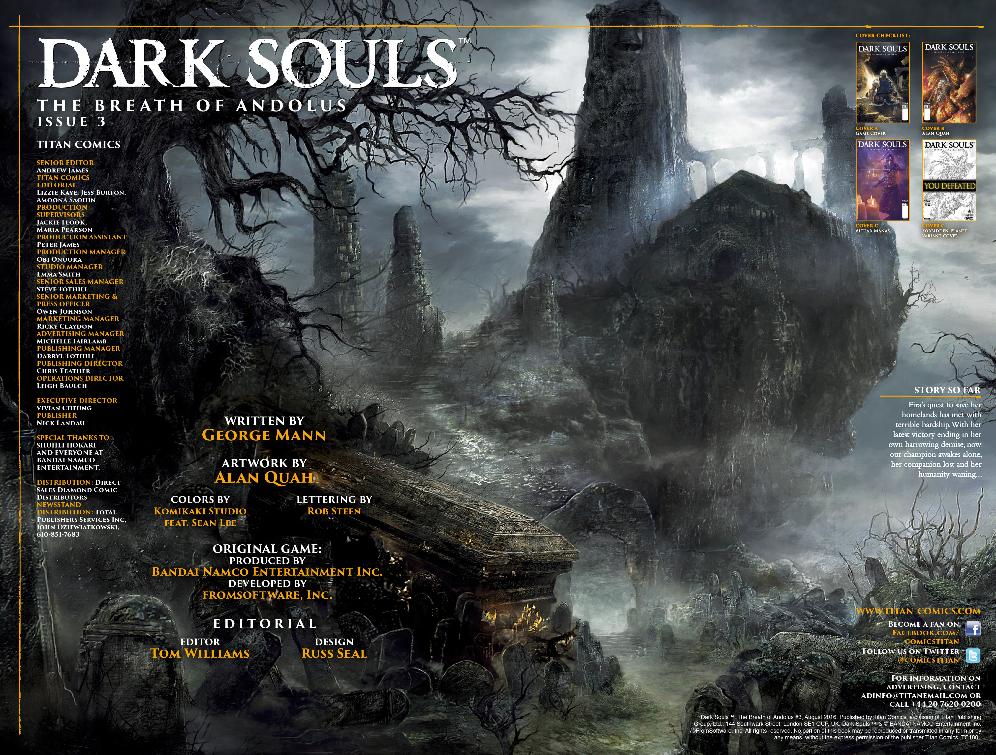 Read online Dark Souls comic -  Issue #3 - 2