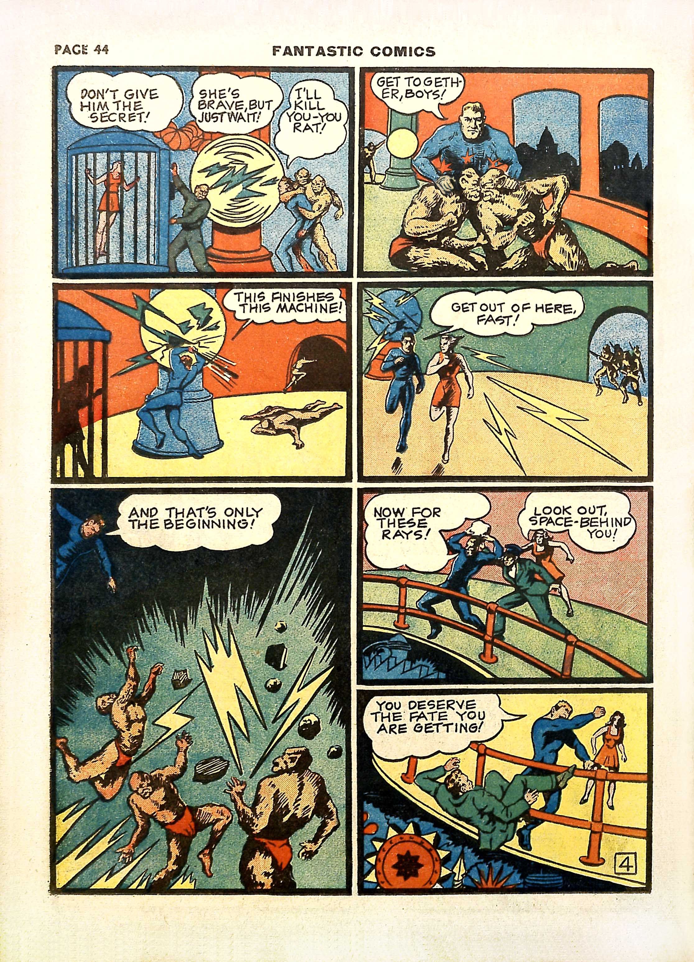 Read online Fantastic Comics comic -  Issue #11 - 47