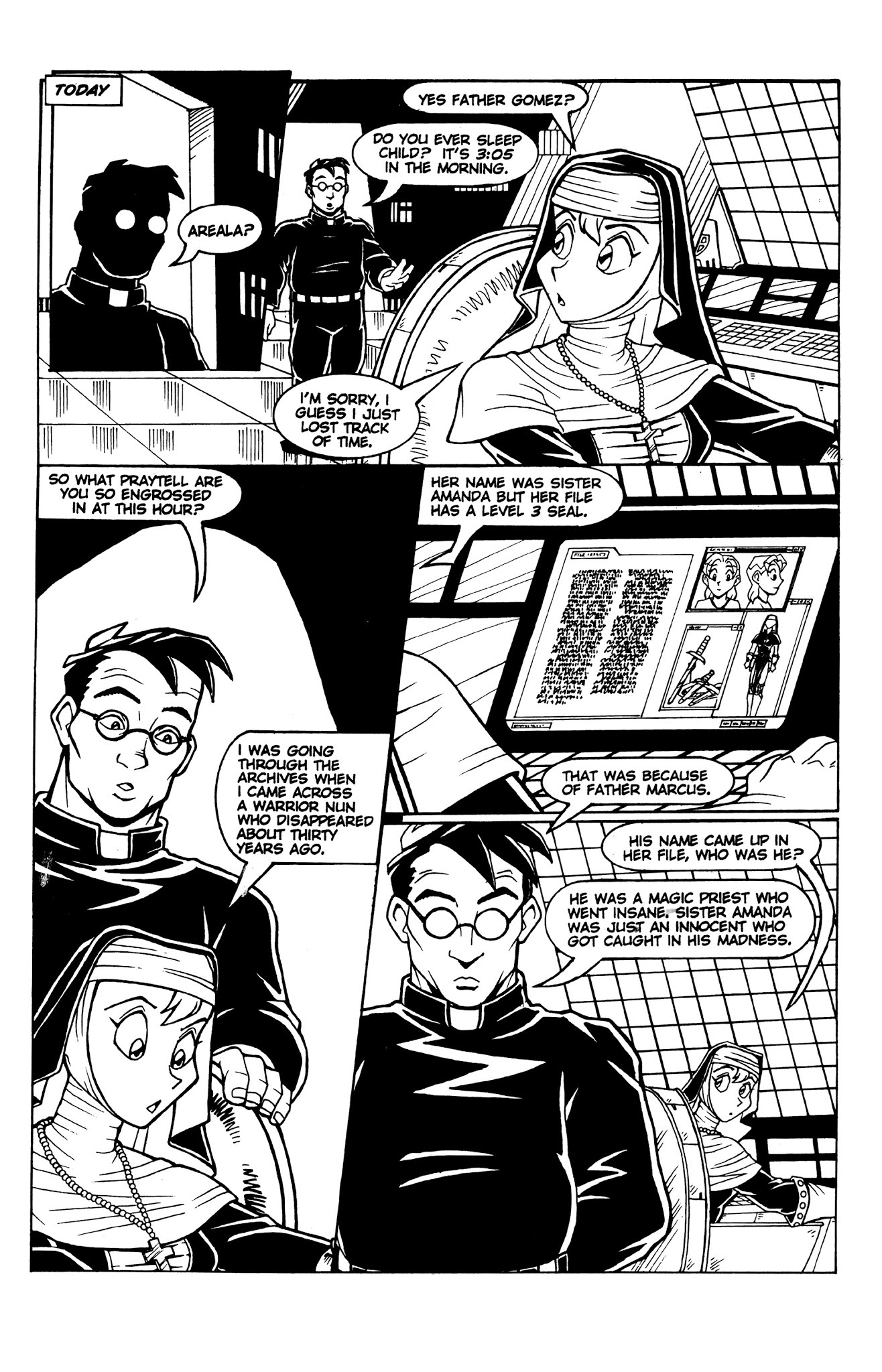 Read online Warrior Nun Brigantia comic -  Issue #2 - 20