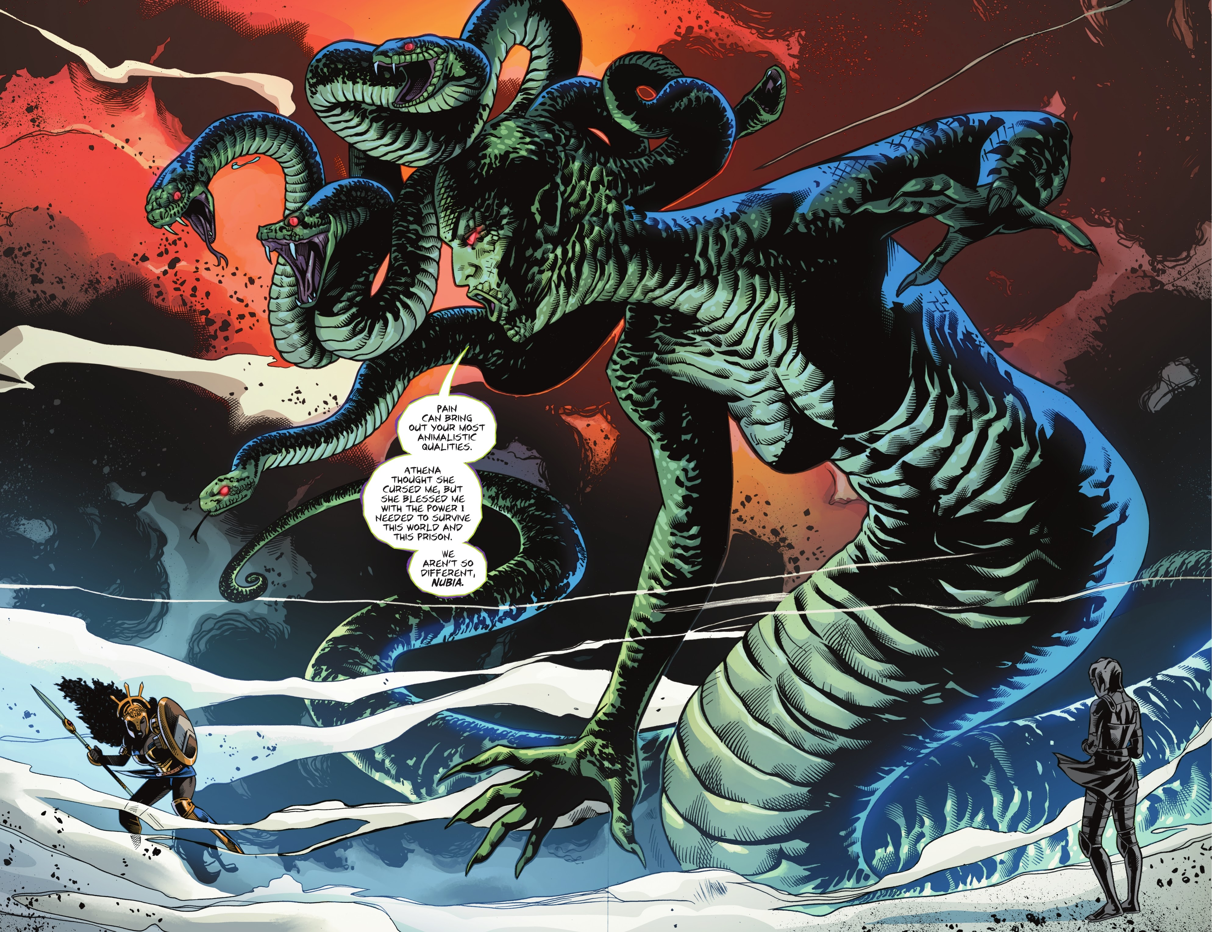 Read online Nubia & the Amazons comic -  Issue #5 - 4