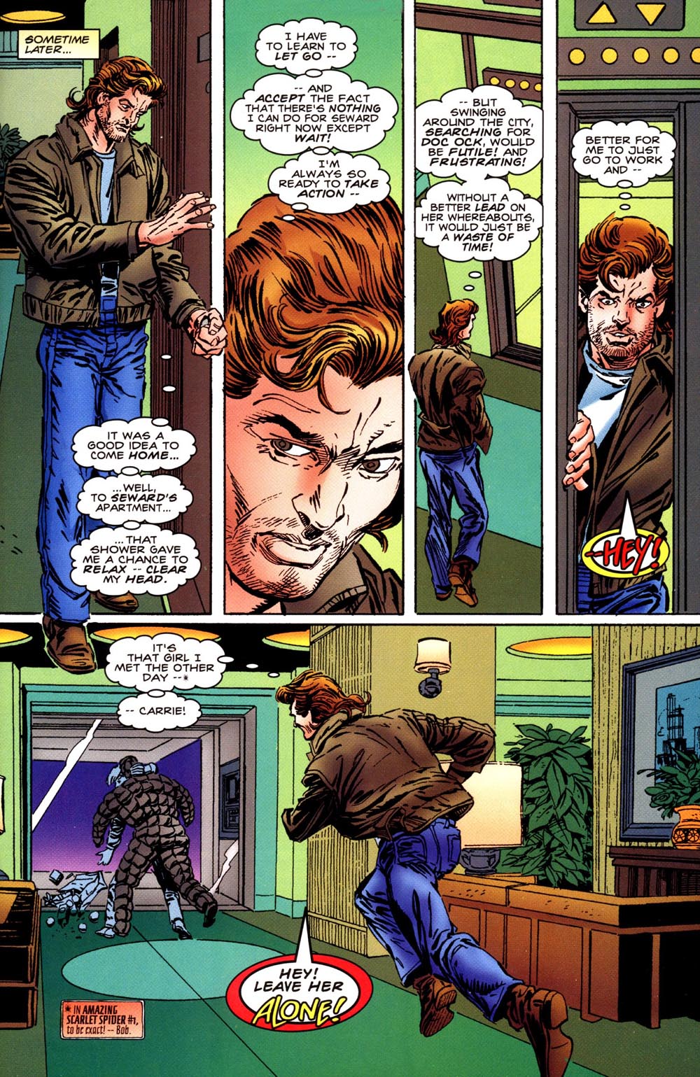 Read online Spider-Man (1990) comic -  Issue #63a - Scarlet Spider 1 - 8