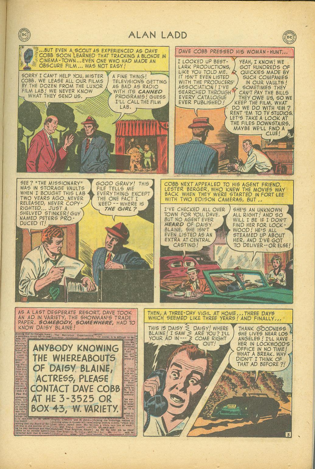 Read online Adventures of Alan Ladd comic -  Issue #5 - 29
