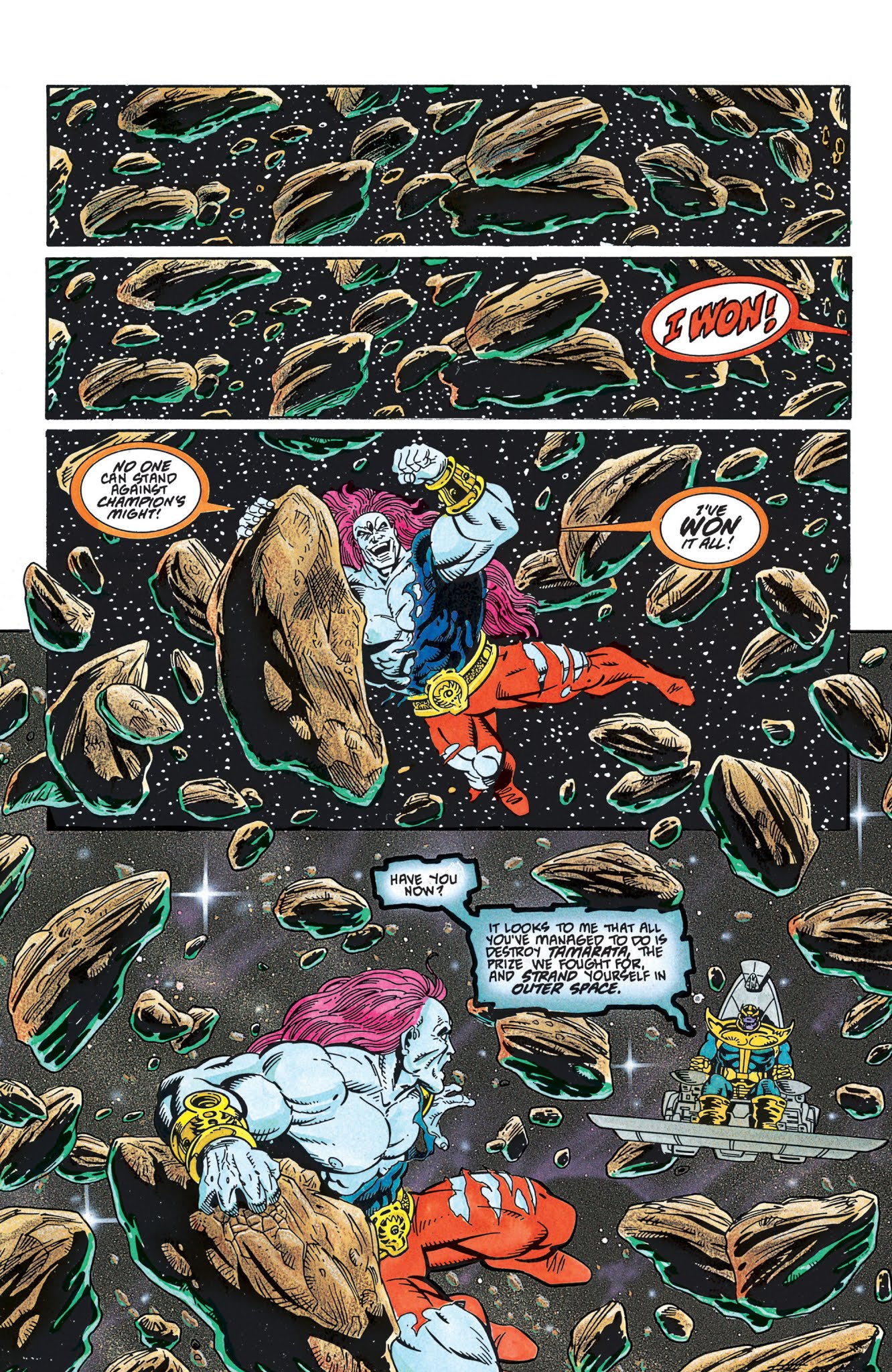 Read online Silver Surfer (1987) comic -  Issue # _TPB Silver Surfer - Rebirth of Thanos (Part 2) - 45