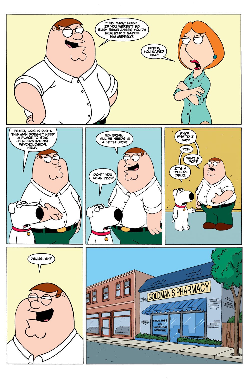 Read online Family Guy comic -  Issue #1 - 15