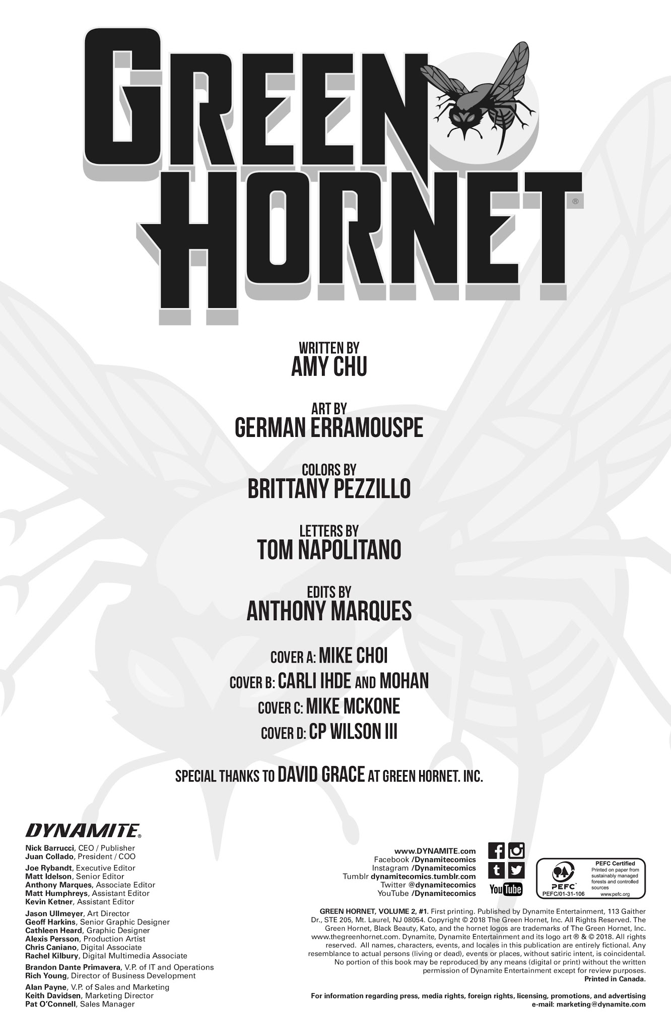 Read online Green Hornet (2018) comic -  Issue #1 - 5