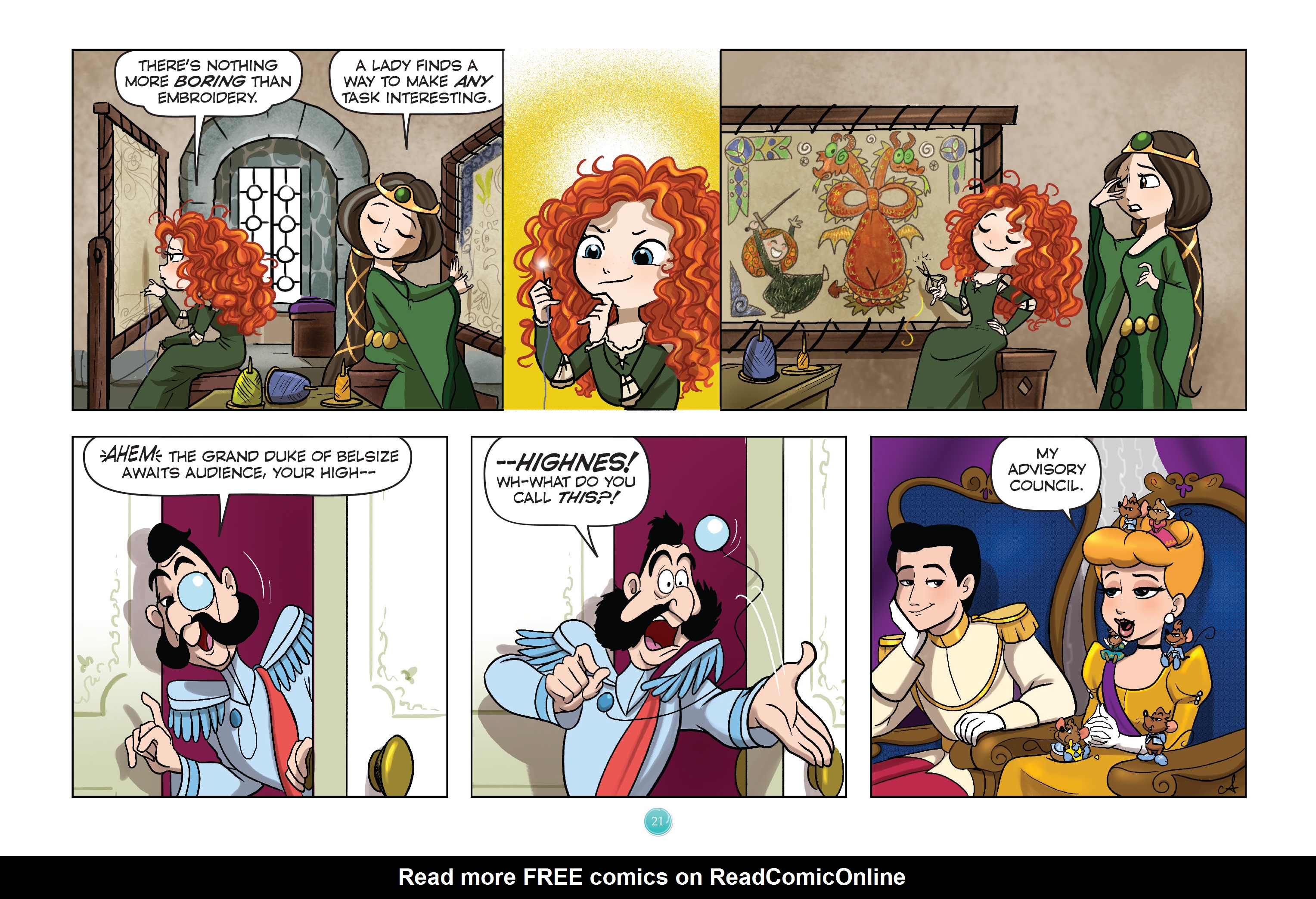 Read online Disney Princess comic -  Issue #1 - 24