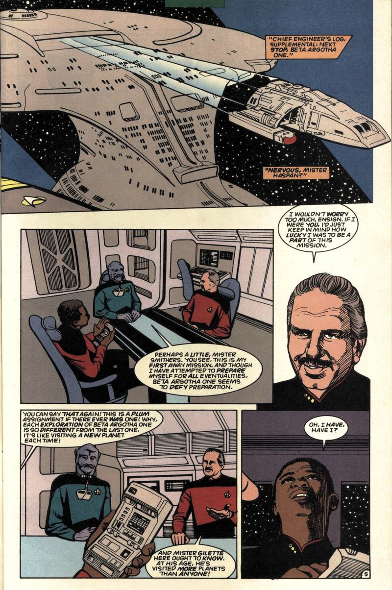 Read online Star Trek: The Next Generation (1989) comic -  Issue #63 - 6