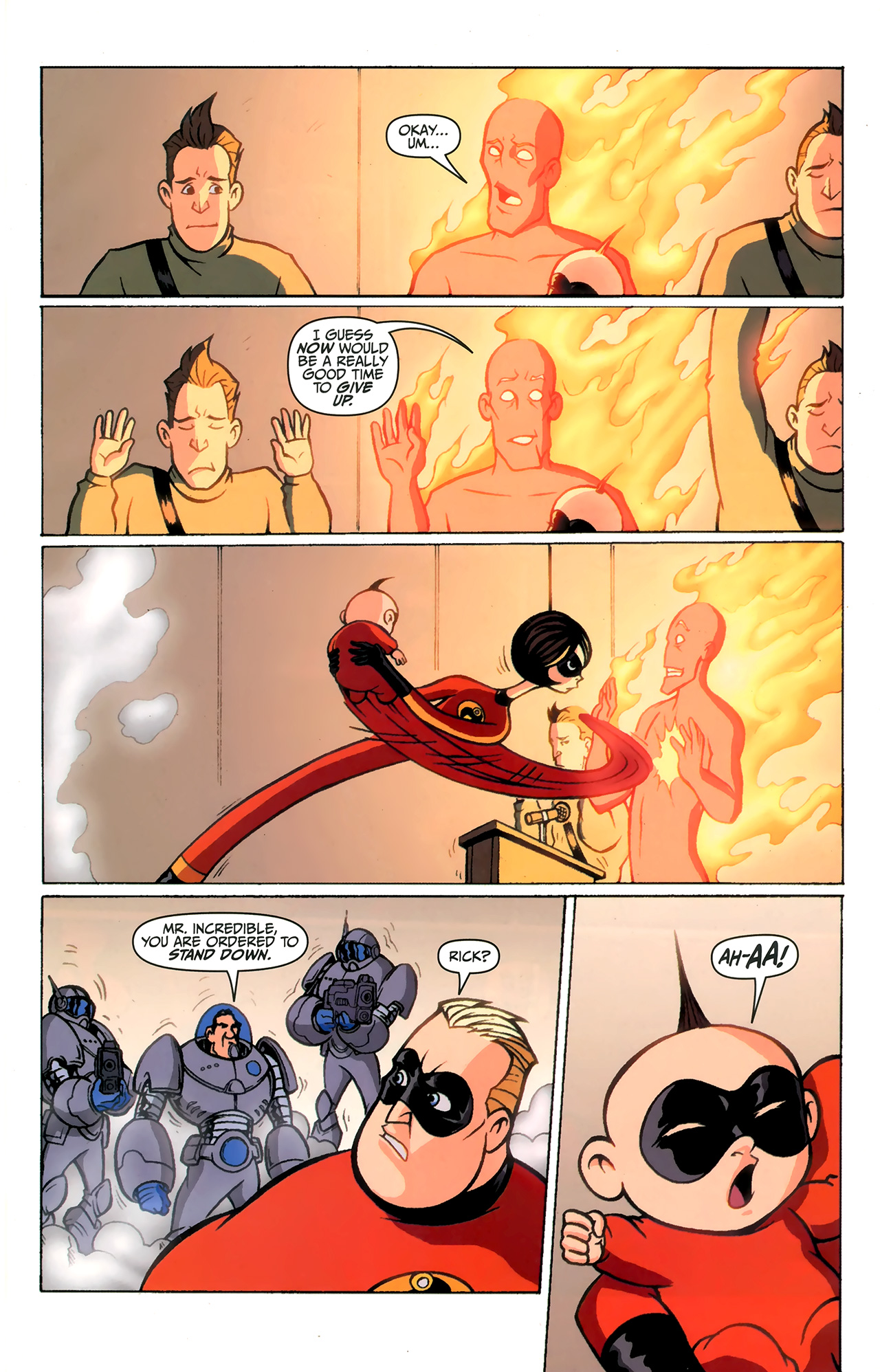 Read online The Incredibles comic -  Issue #1 - 21