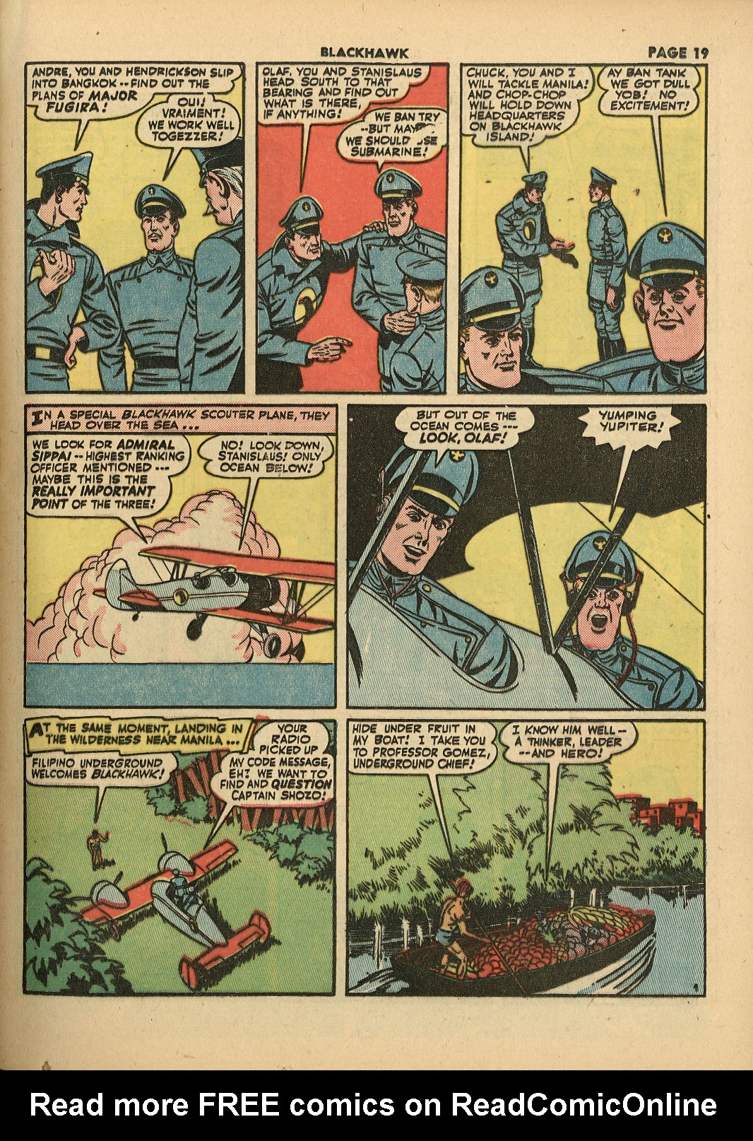 Read online Blackhawk (1957) comic -  Issue #9 - 21