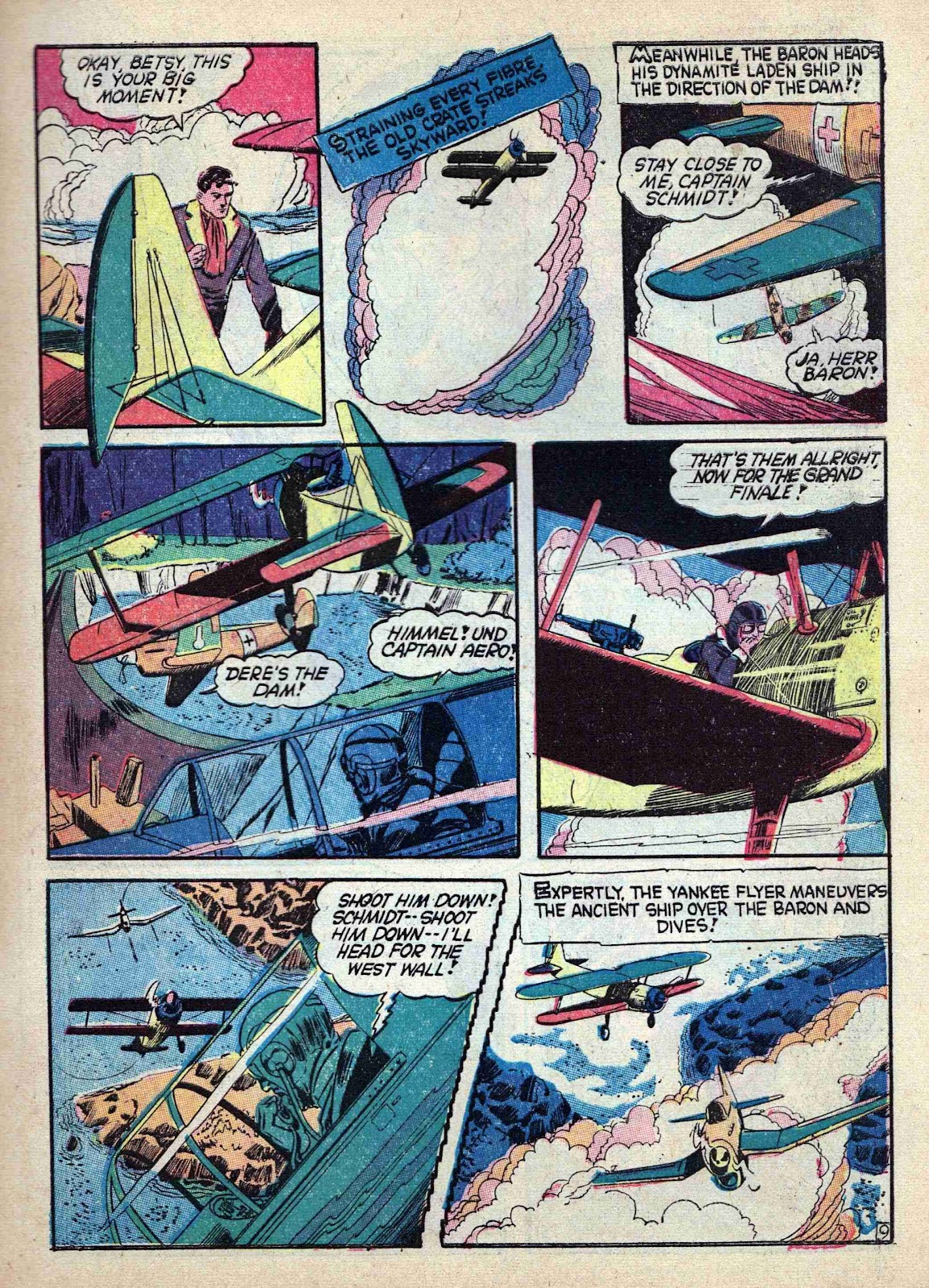 Captain Aero Comics issue 9 - Page 11