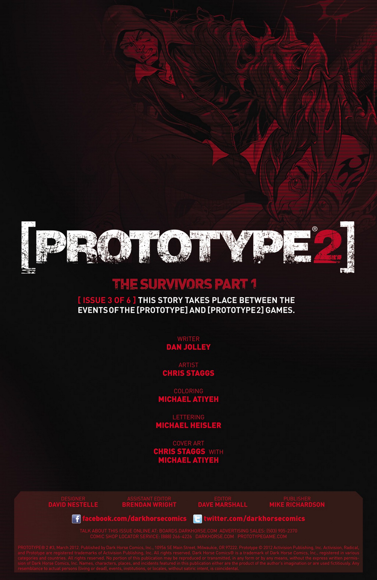 Read online Prototype 2 comic -  Issue #3 - 2