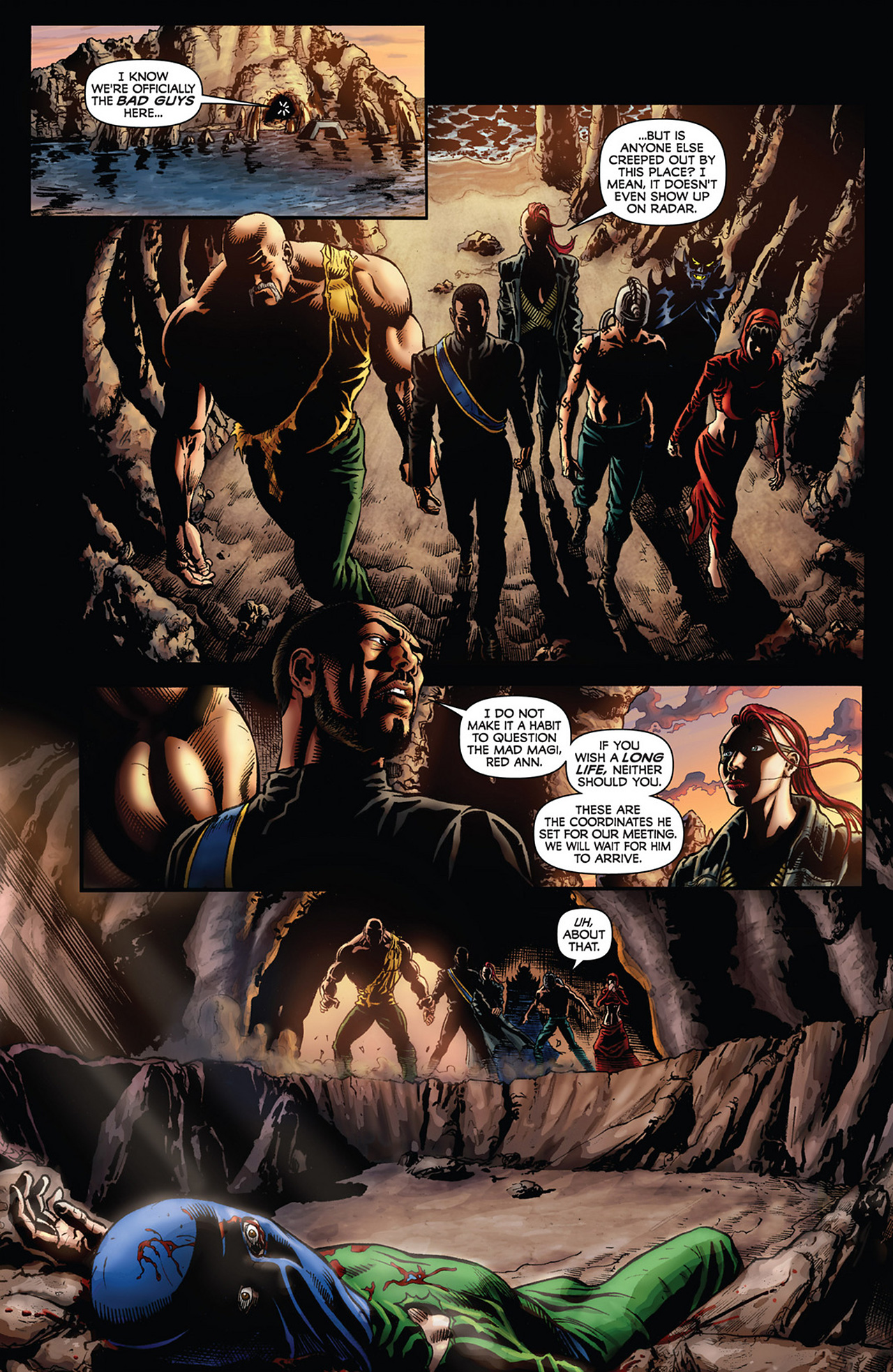 Read online Black Terror (2008) comic -  Issue #13 - 16