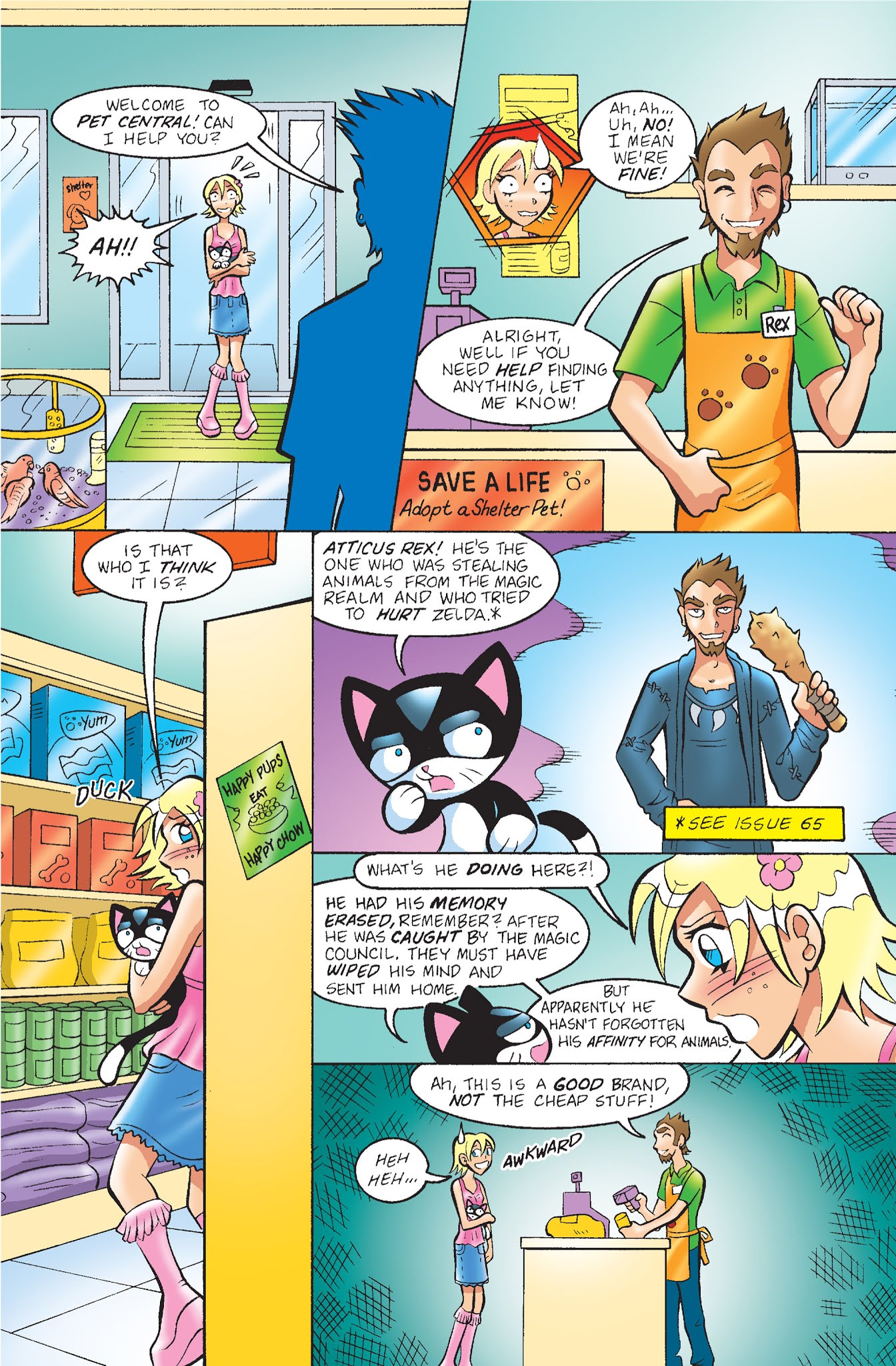 Read online Sabrina the Teenage Witch (2000) comic -  Issue #76 - 20