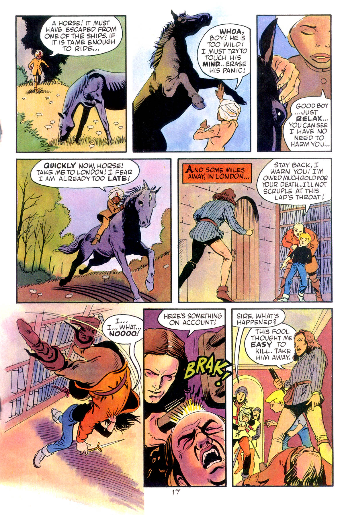 Read online Jonny Quest comic -  Issue #10 - 19