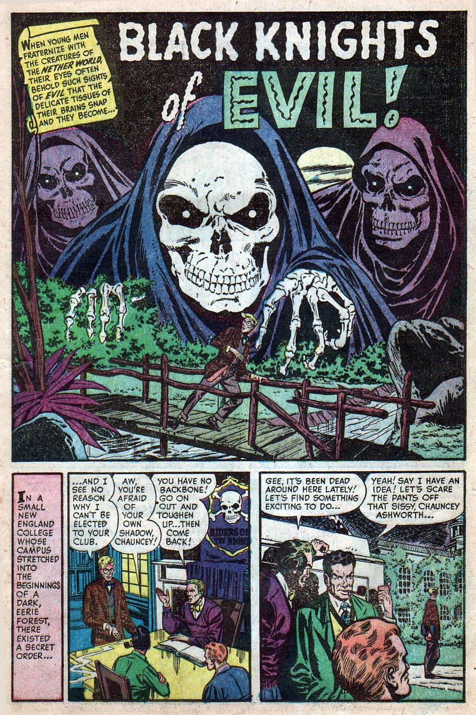 Read online Chamber of Chills (1951) comic -  Issue #6 - 10